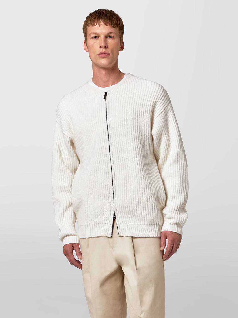 Alpha Studio BLOUSON COSTA INGLESE IN LANA E CASHMERE