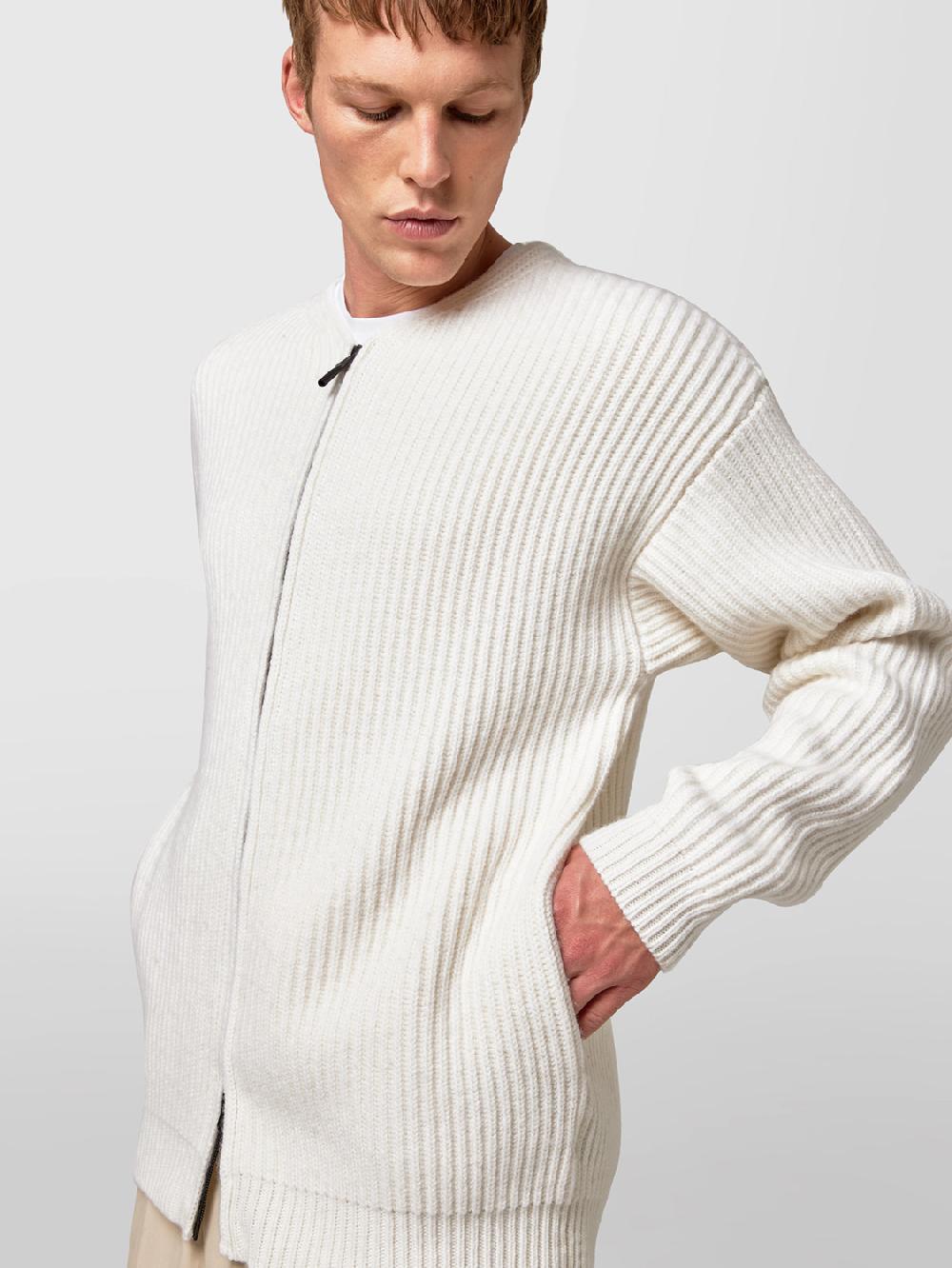 Alpha Studio BLOUSON COSTA INGLESE IN LANA E CASHMERE