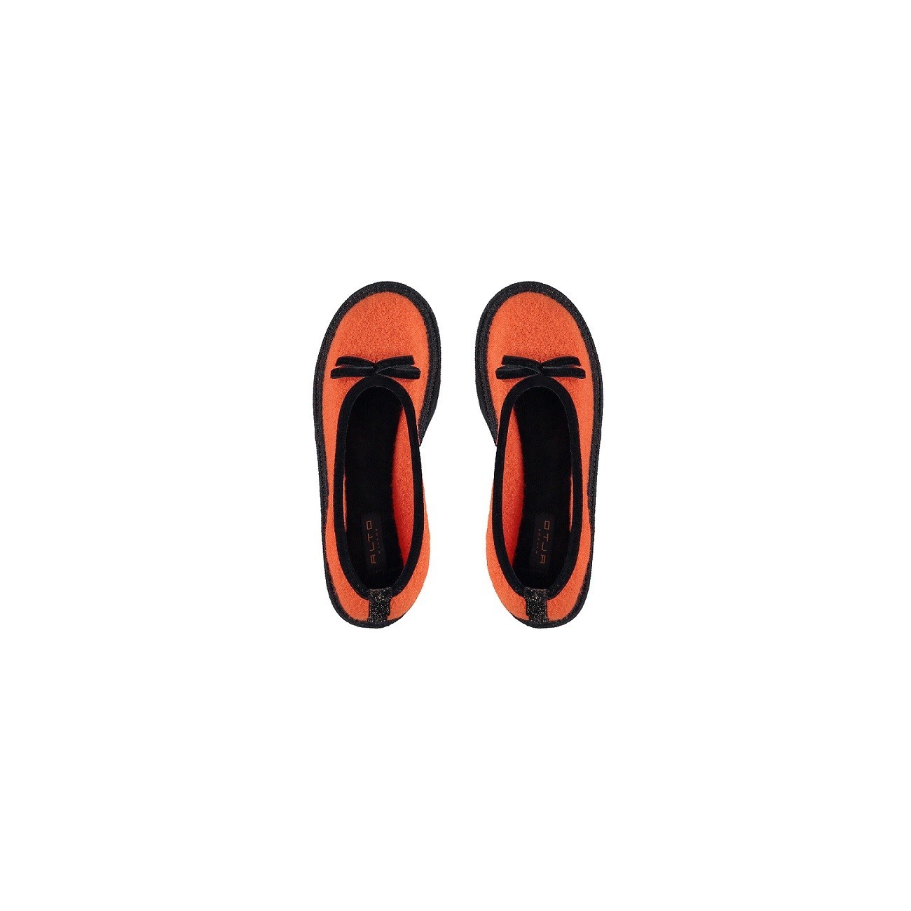 Alto Milano Ballerina Da Casa In Lana Thalia