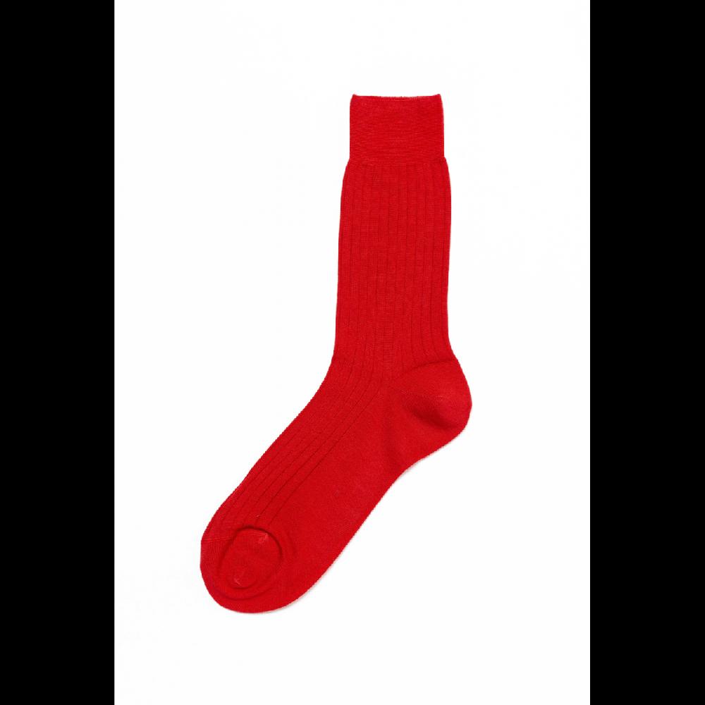 Alto Milano Calza corta in pura lana a costa N.7