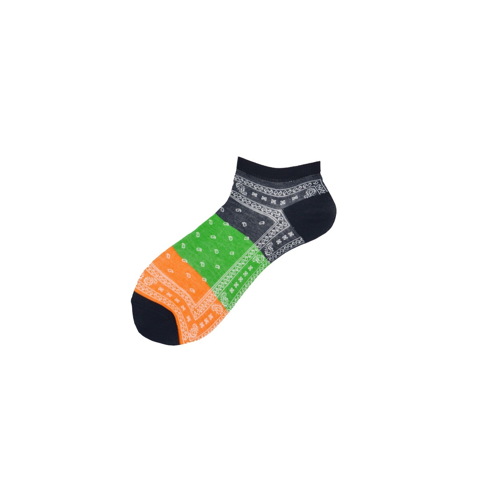 Alto Milano Sneaker uomo in cotone bandana Yuri