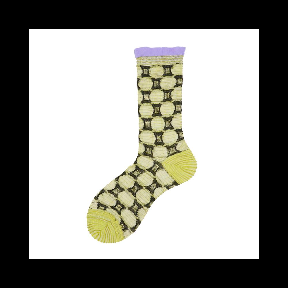 Alto Milano Calza corta da donna in viscosa a bolle Ilia