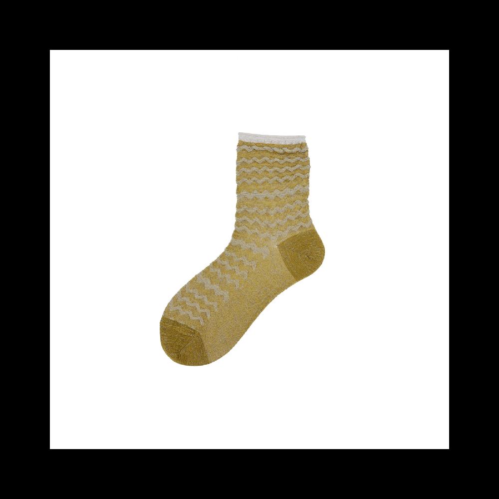 Alto Milano Calza corta da donna in viscosa a zig ziag Akali