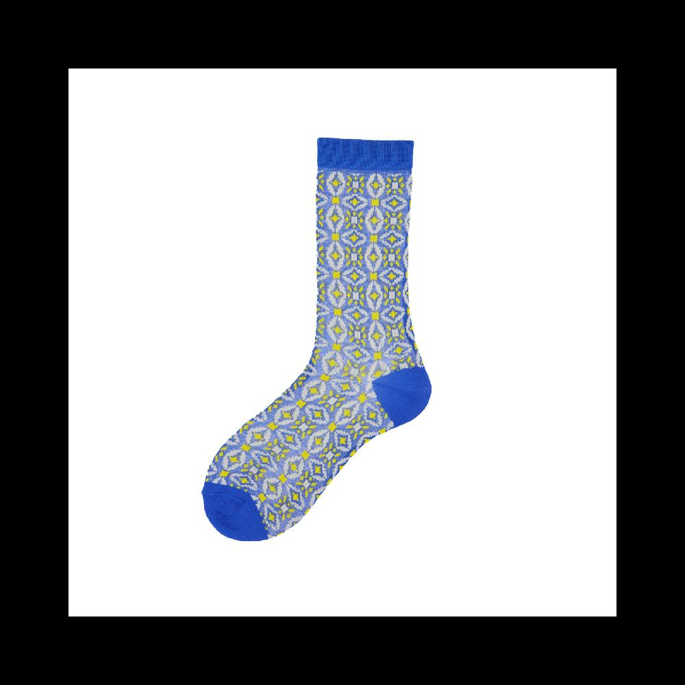 Alto Milano Calza corta da donna in viscosa con motivo floreale Quinn