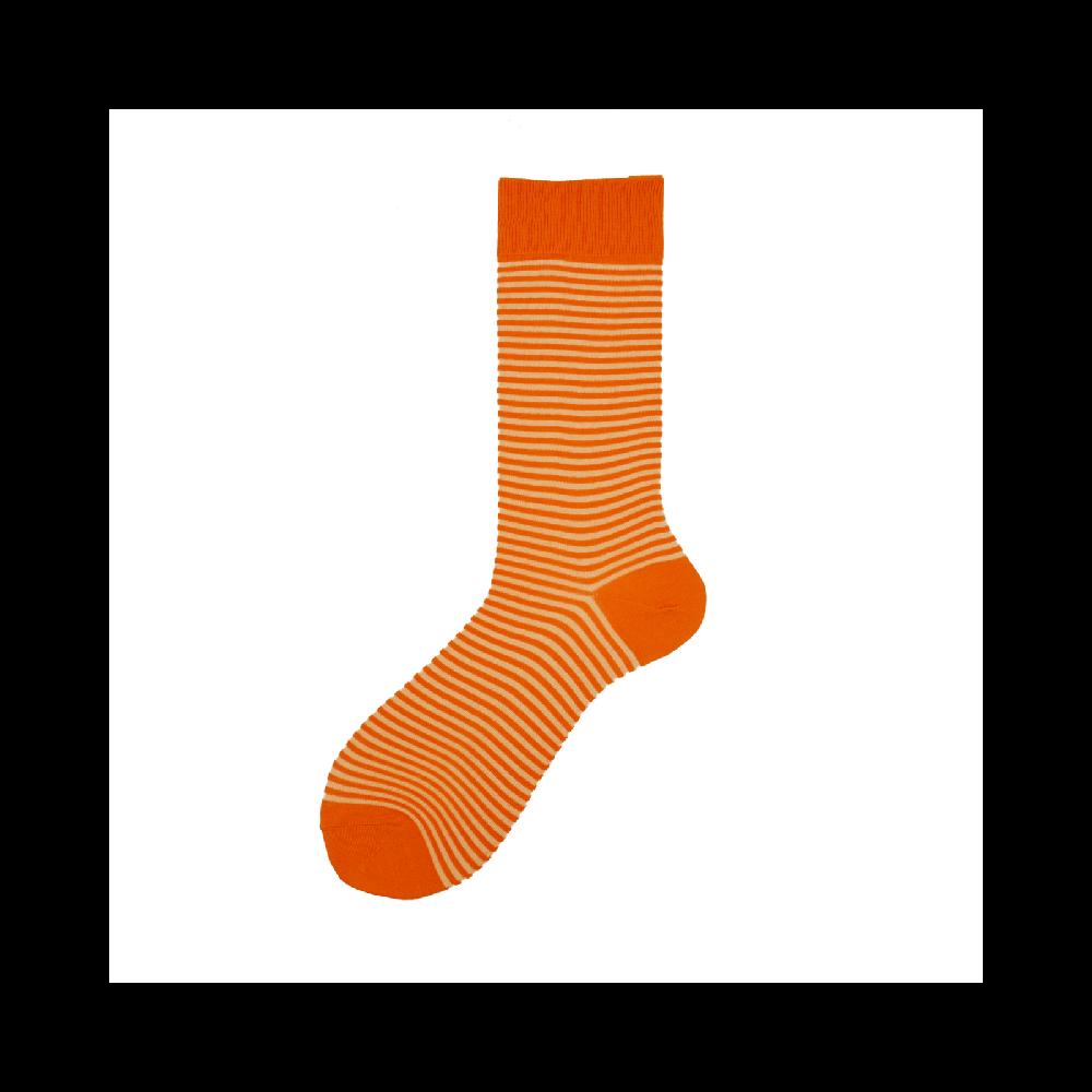 Alto Milano Calza corta da uomo in cotone a righe Dylan