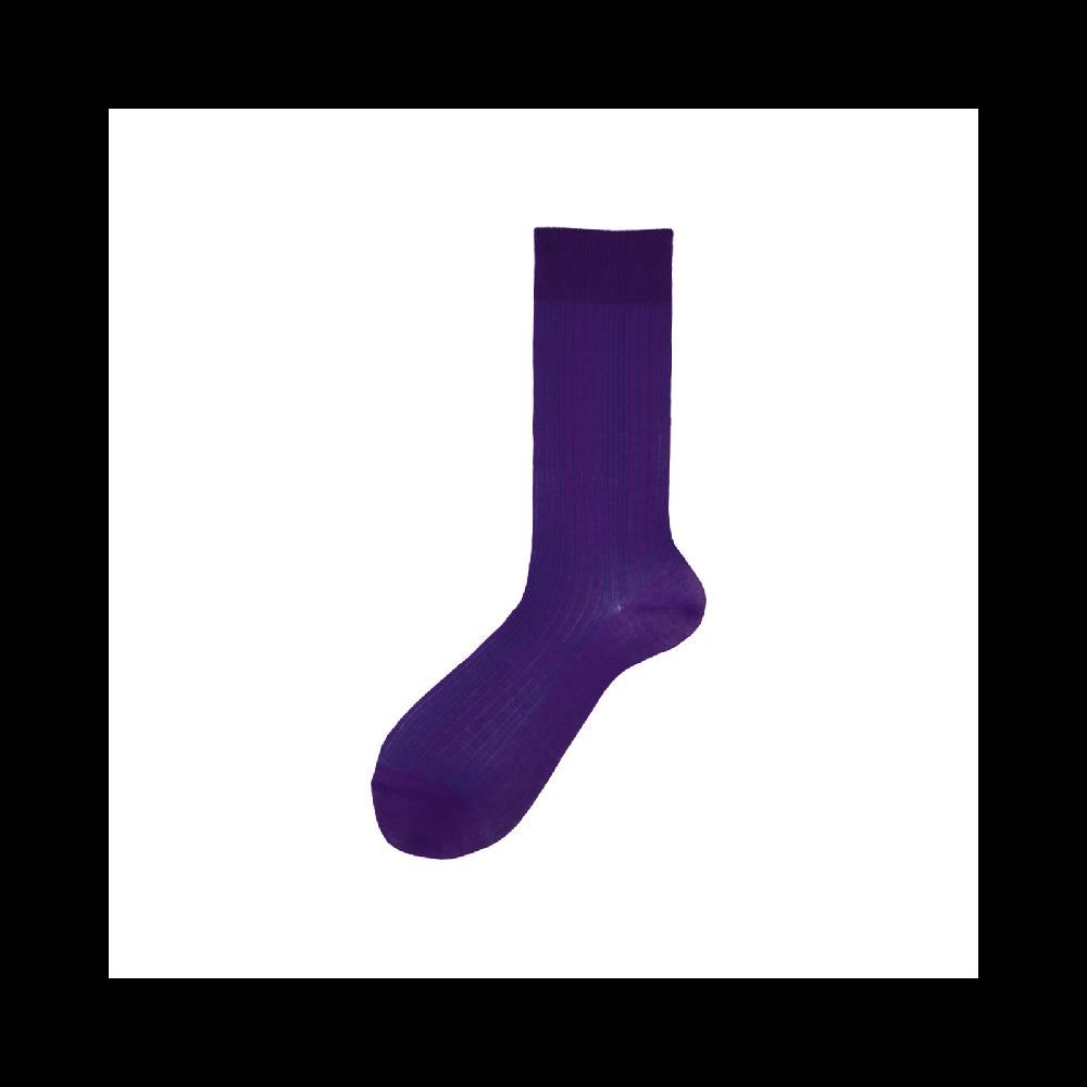 Alto Milano Calza corta da uomo in filoscozia con costa a contrastro Lucian