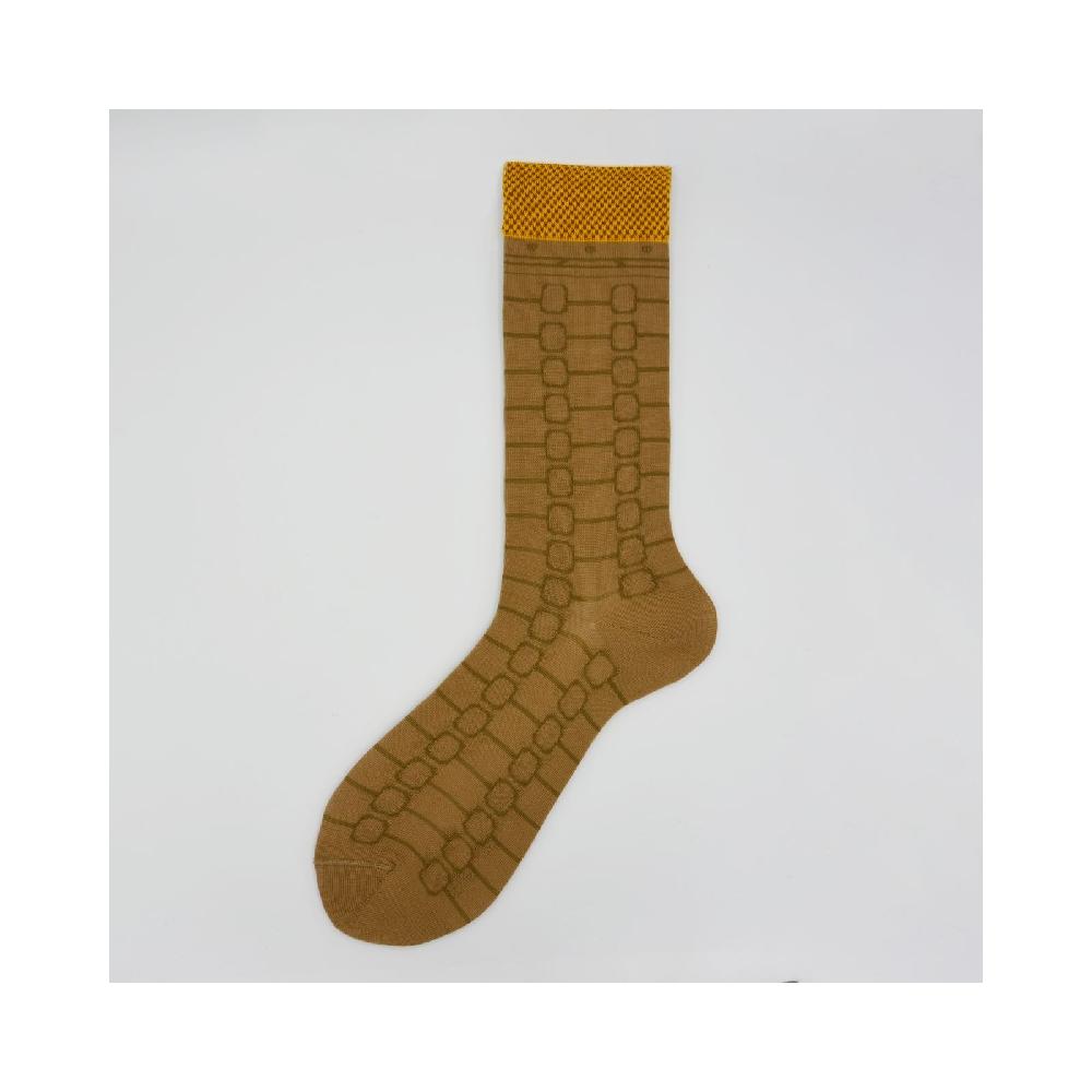 Alto Milano Calza corta in cotone stile orologio Royal