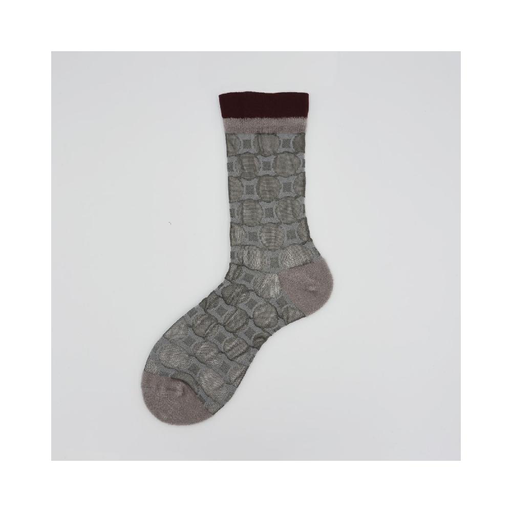 Alto Milano Calza corta in filopesca a bolle Selena