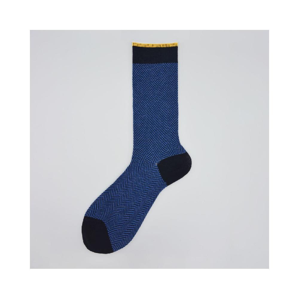 Alto Milano Calza corta in misto cashmere in fantasia a lisca Bobby