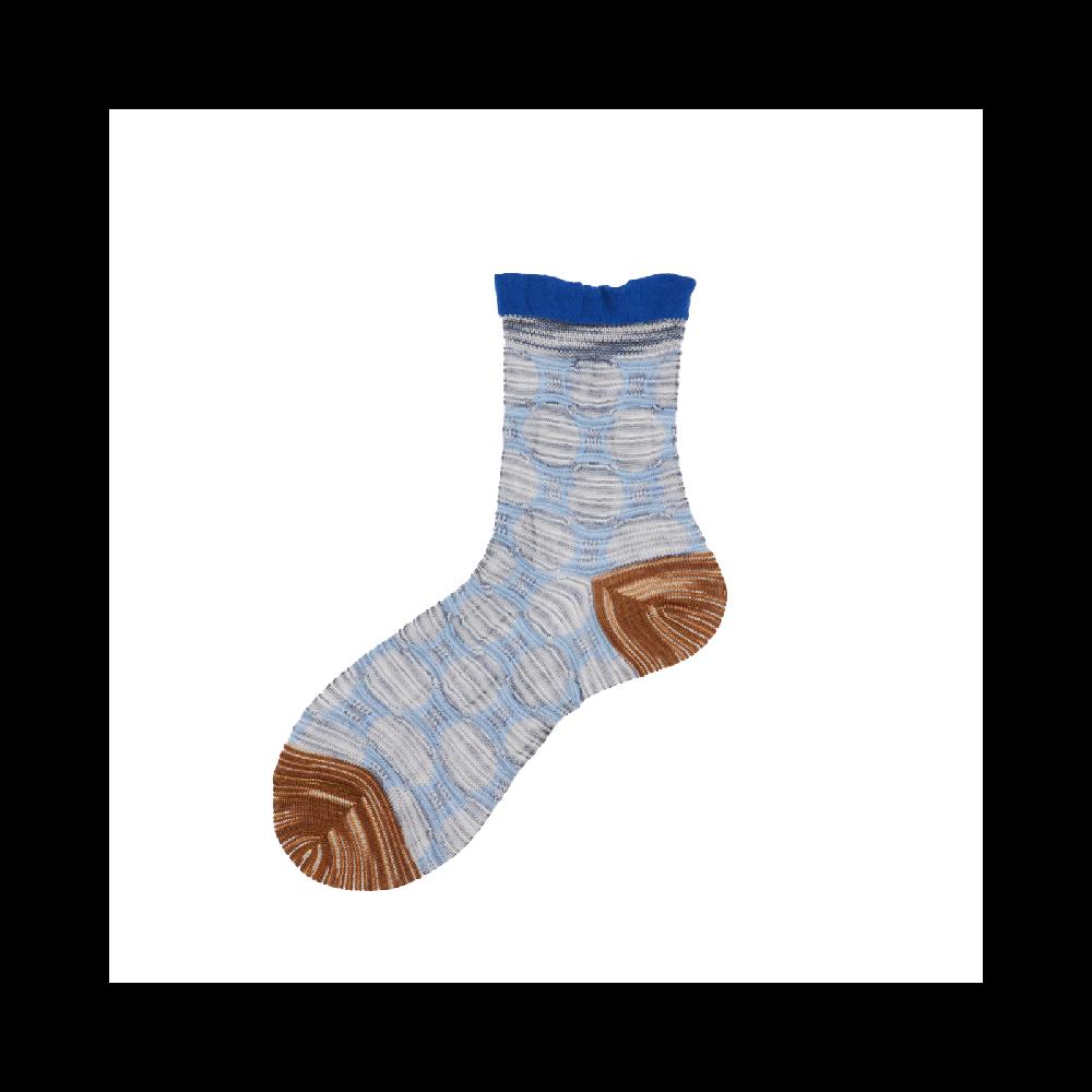 Alto Milano Calza da sneakers da donna in viscosa a bolle Ilia