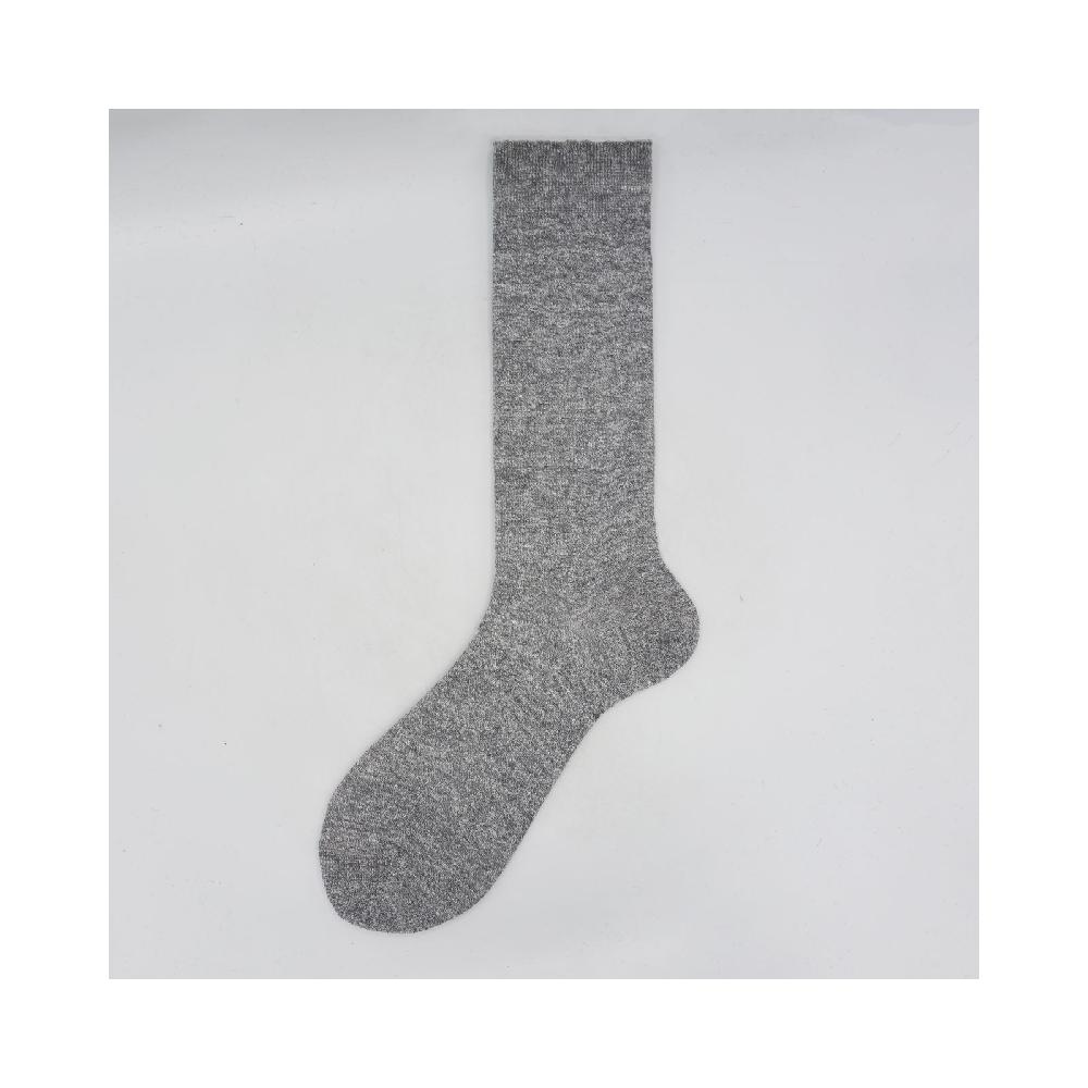 Alto Milano Calza da uomo corta in lino e cotone tinta unita N°40