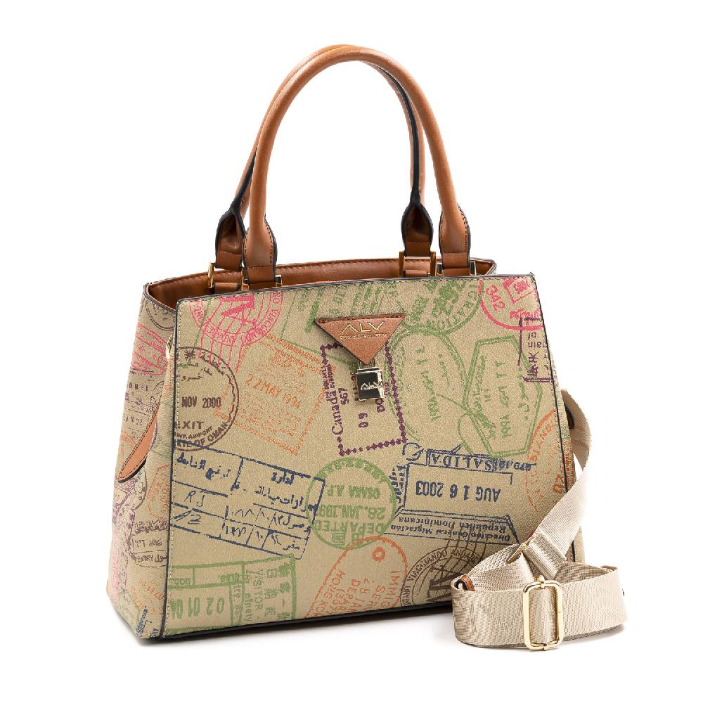 Alv By Alviero Martini Borsa A Mano Con Tracolla Big Logo ALV By Alviero Martini – AL904B3208