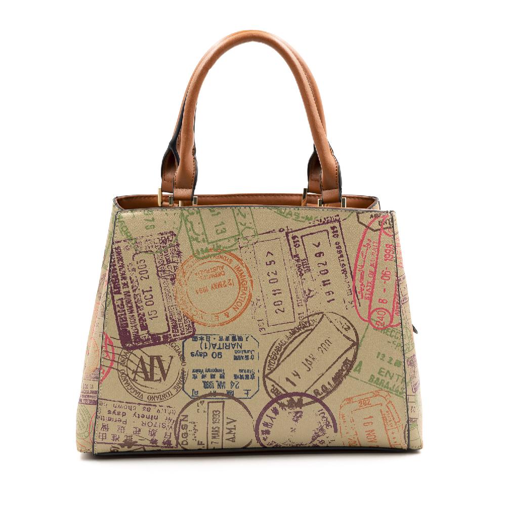Alv By Alviero Martini Borsa A Mano Con Tracolla Big Logo ALV By Alviero Martini – AL904B3208