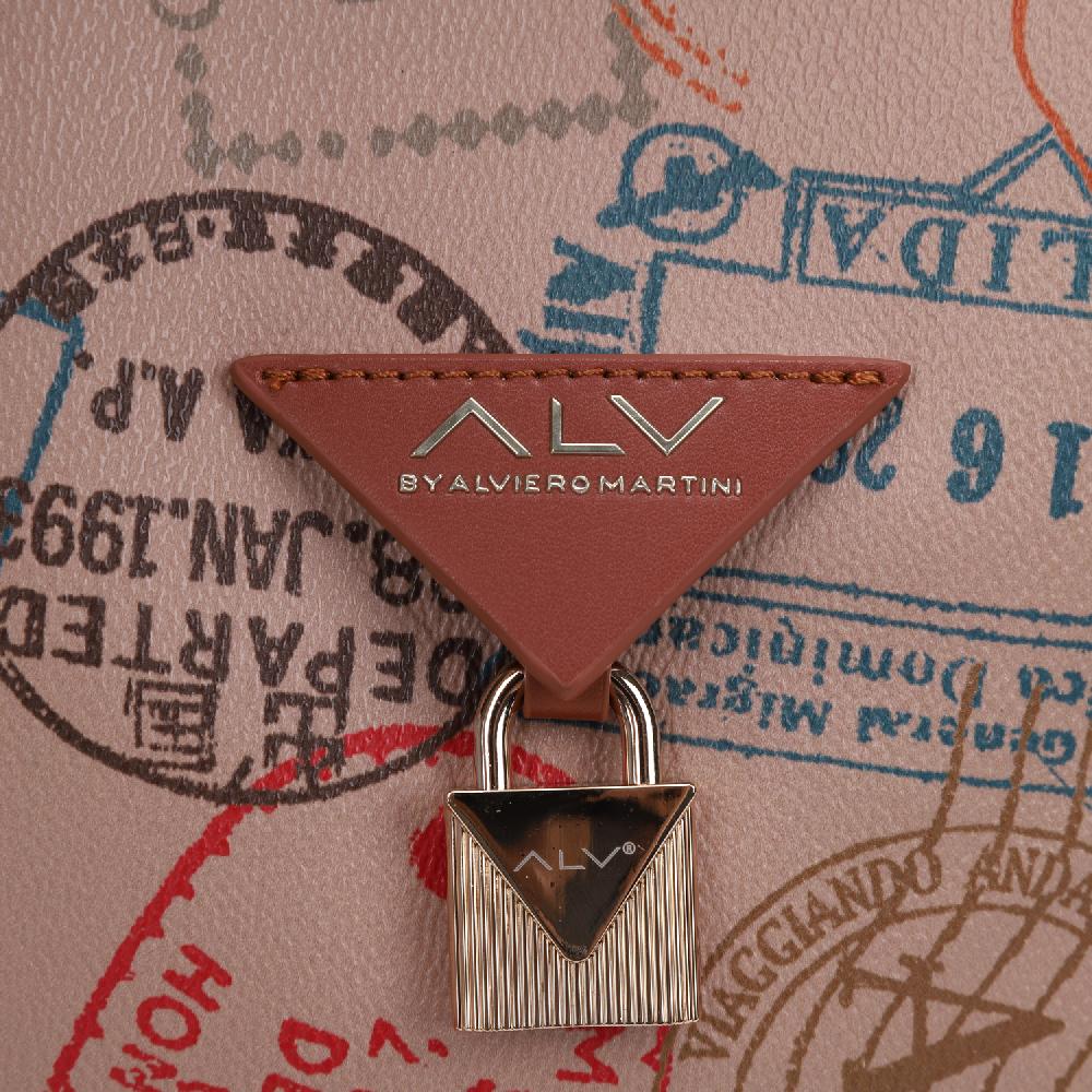 Alv By Alviero Martini Borsa A Secchiello Big Logo – AL904B3211