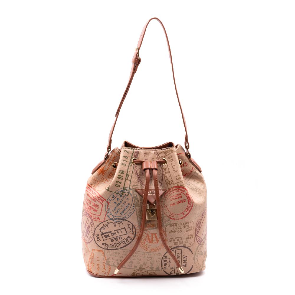 Alv by alviero martini Borsa a secchiello Big Logo – AL904B3211