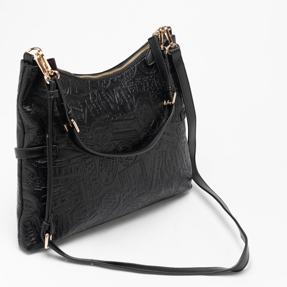 Alv By Alviero Martini Hobo Medium Bag Debossed Passport ALV By Alviero Martini – ALVB9202