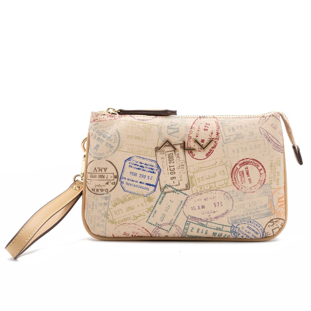 Alv by alviero martini PASSPORT FASHION | POCHETTE WITH 3 COMPARTS ALV by Alviero Martini – ALVB7111