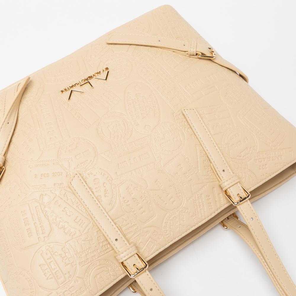 Alv By Alviero Martini Shopping Bag Large Debossed Passport ALV By Alviero Martini – ALVB9201