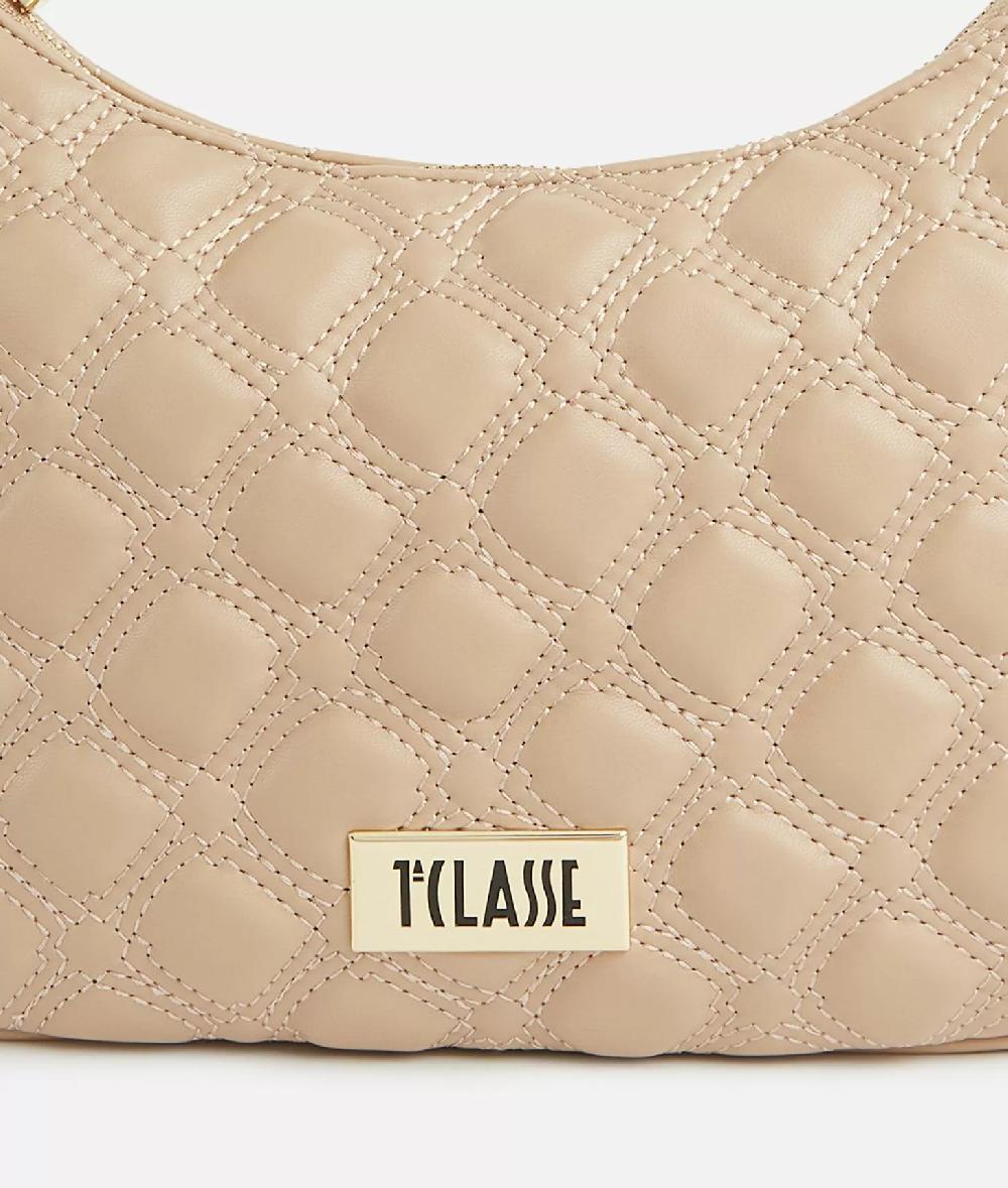 Alviero Martini 1a Classe 1C Matelassé Borsa A Tracolla Taupe Chiaro