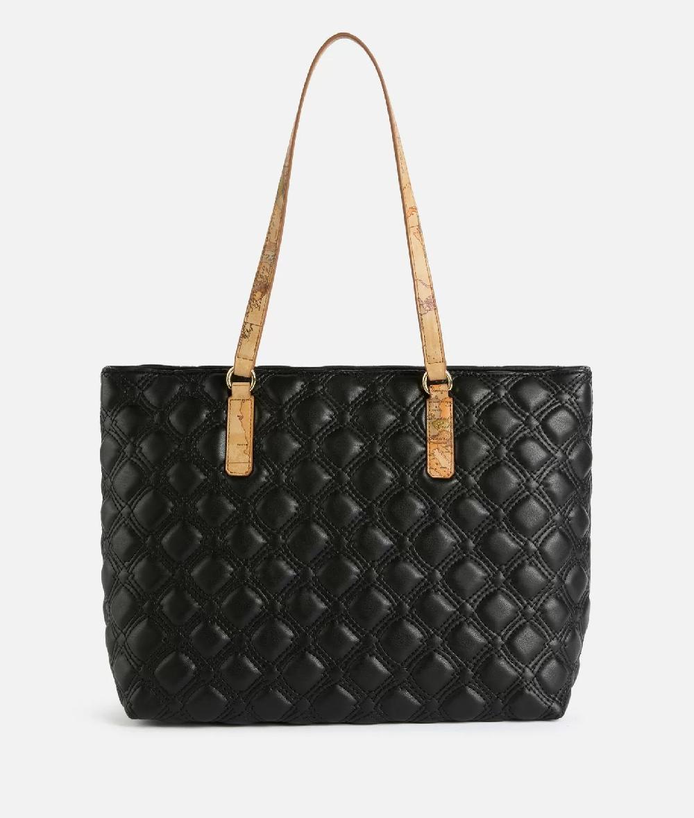 Alviero Martini 1a Classe 1C Matelassé Borsa Shopping Nera