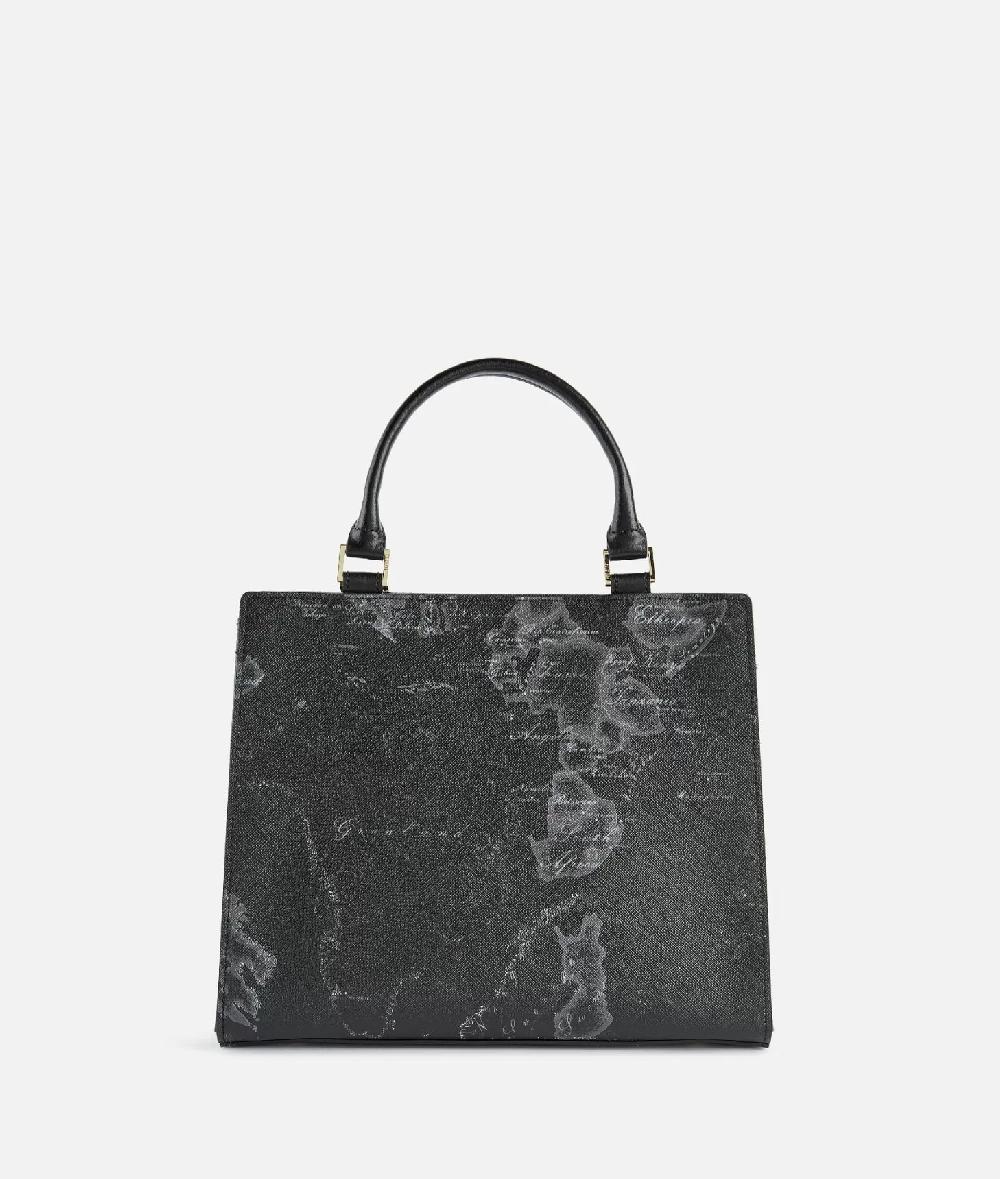 Alviero Martini 1a Classe 1C Mirror Night Borsa A Mano Con Tracolla Nera