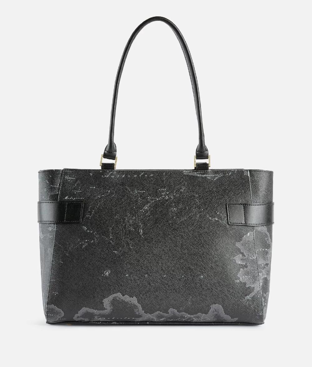 Alviero Martini 1a Classe 1C Mirror Night Borsa Shopping Nera