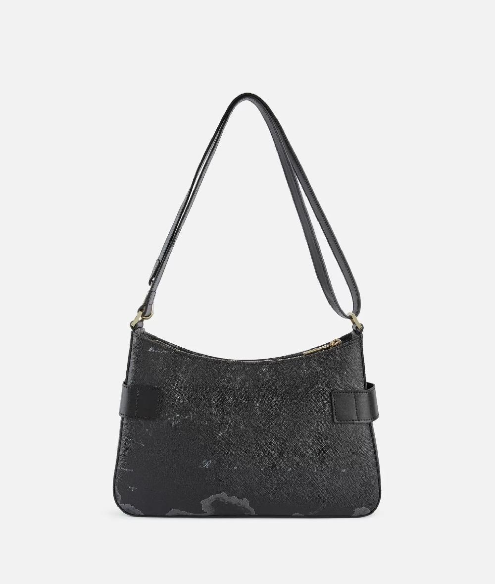 Alviero Martini 1a Classe 1C Mirror Night Borsa Sottospalla Doppia Portabilità Nera