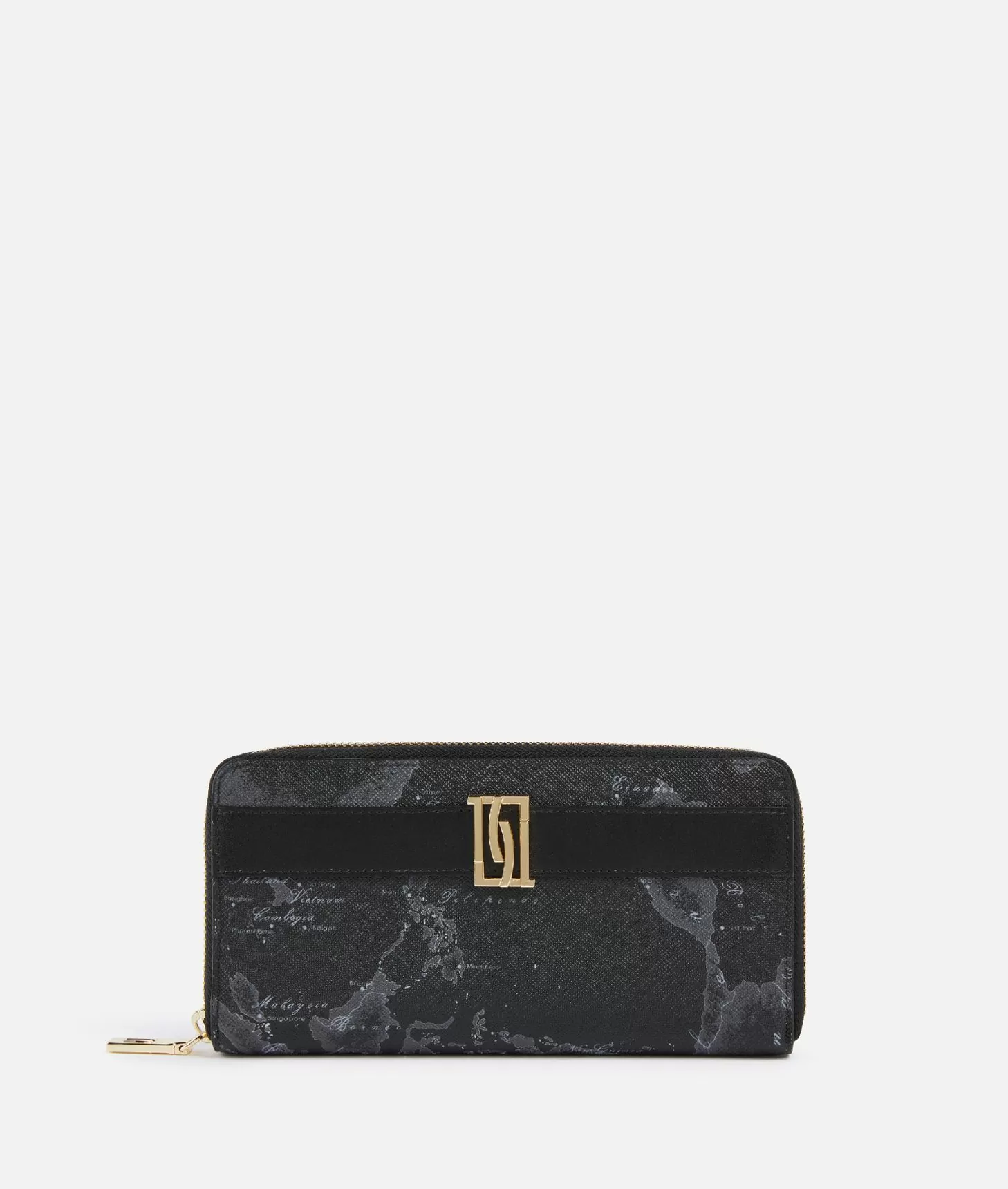 Alviero martini 1a classe 1C Mirror Night portafoglio zip around Nero