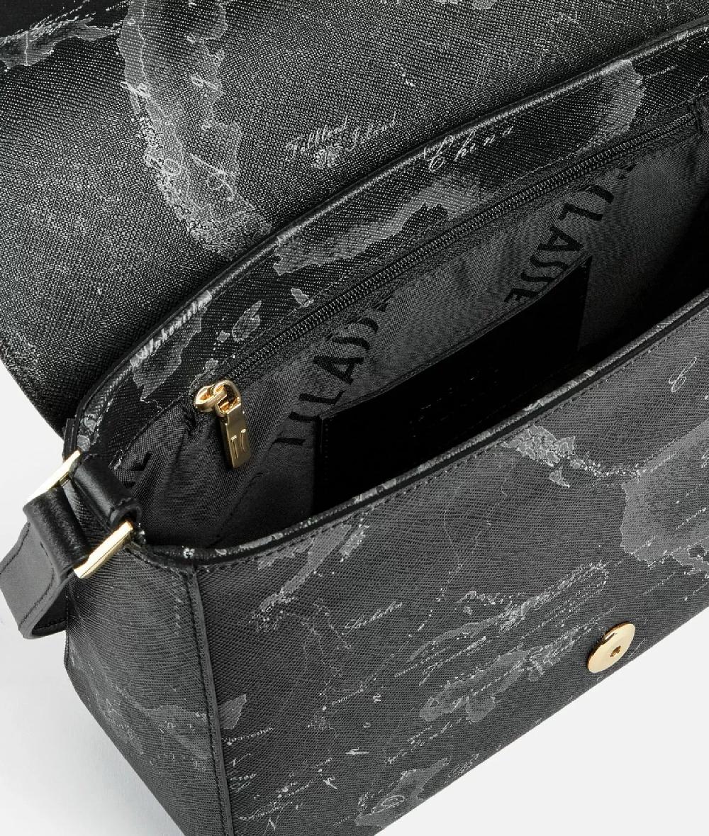 Alviero Martini 1a Classe 1C Mirror Night Tracolla Con Patta Nera