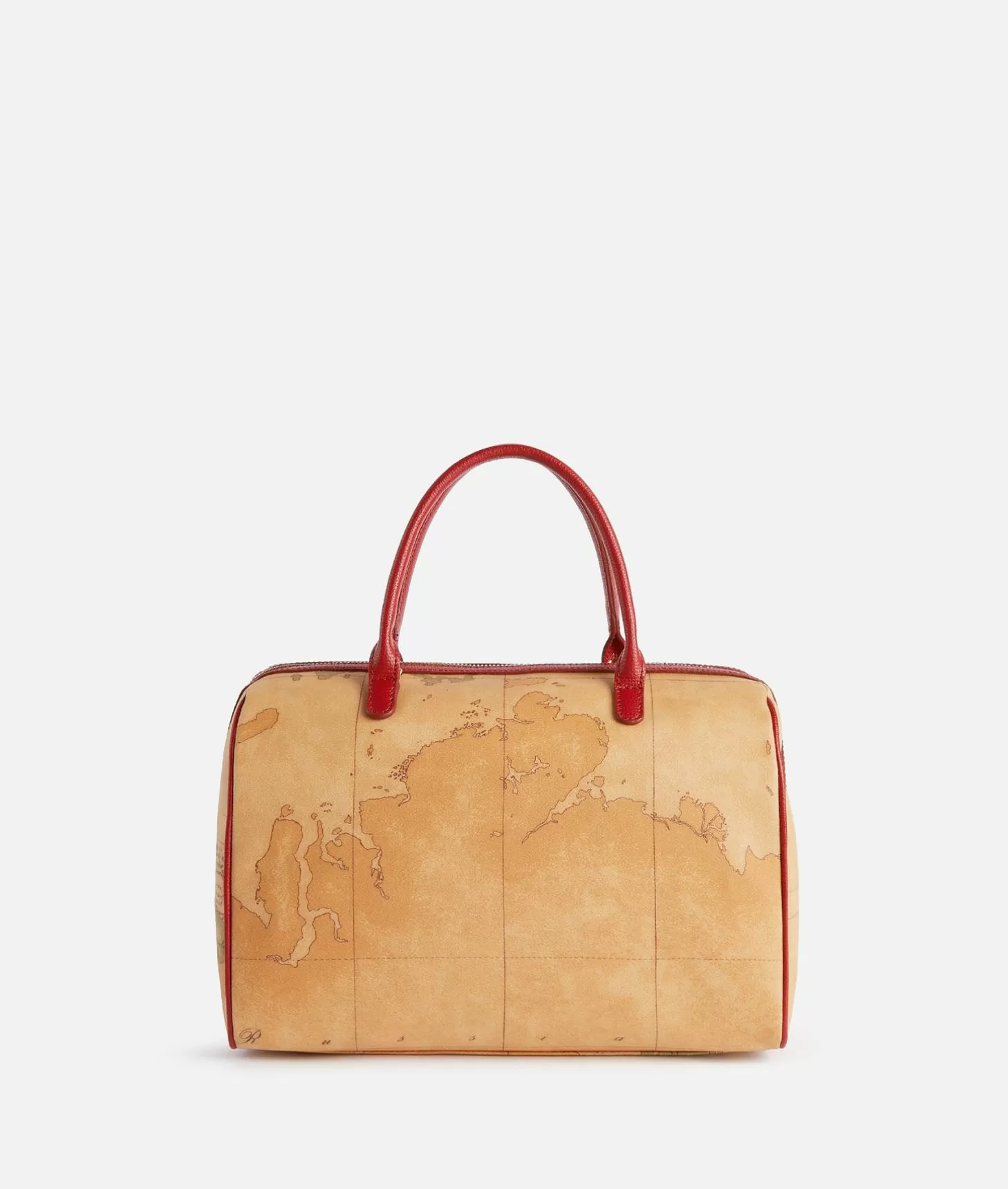 Alviero Martini 1a Classe 3D Geo Bauletto Con Tracolla Lampone