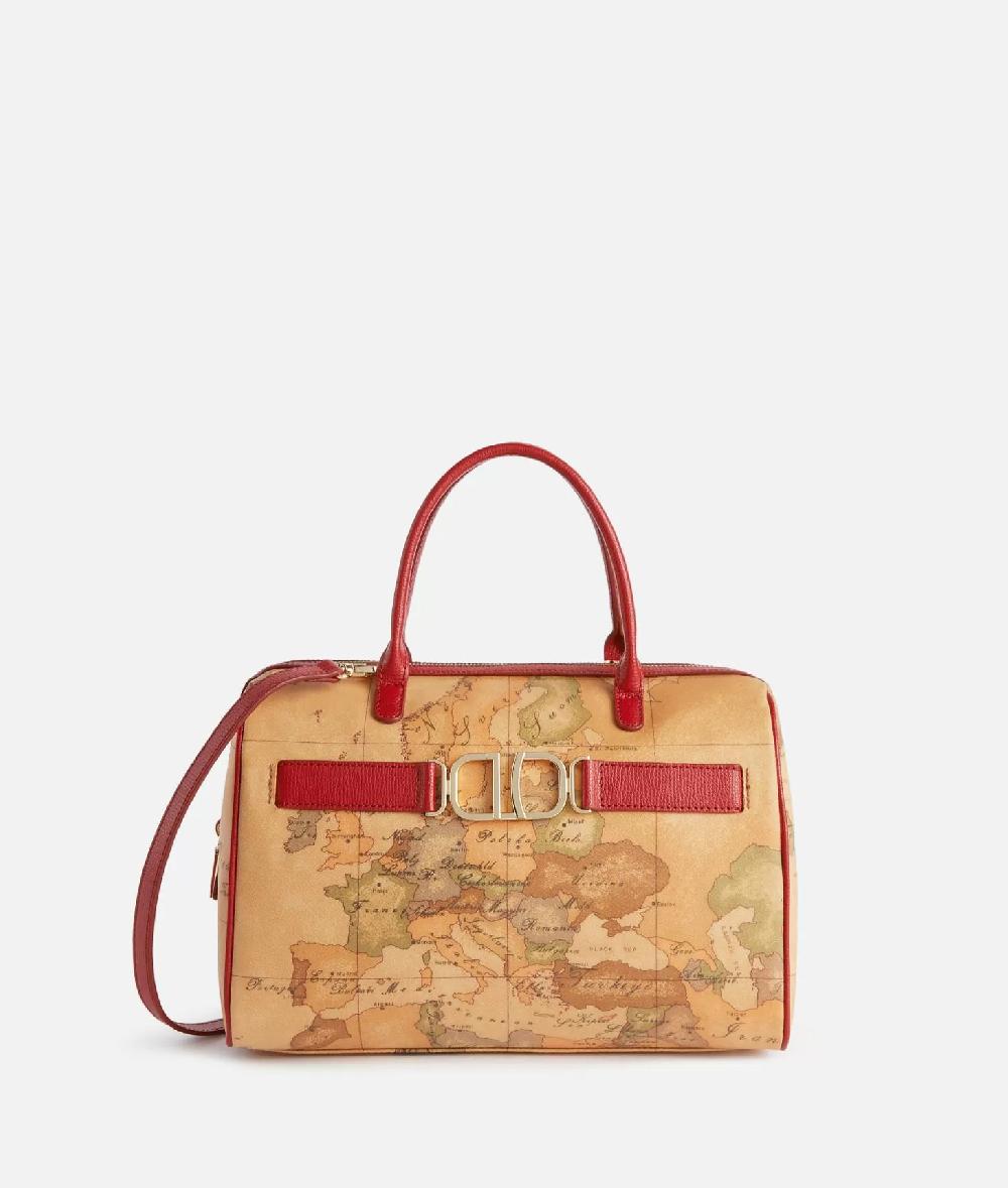 Alviero martini 1a classe 3D Geo bauletto con tracolla Lampone