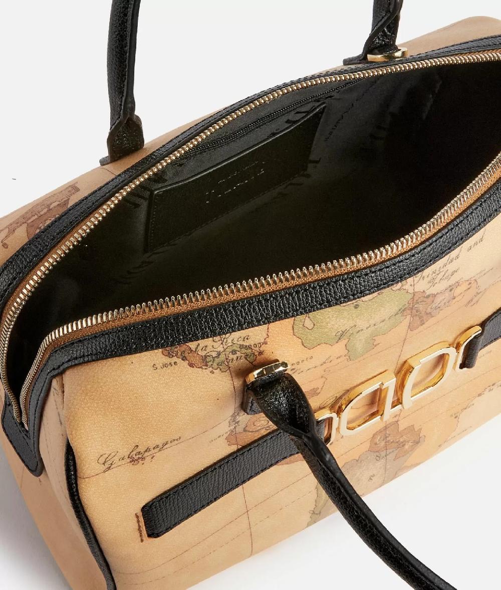 Alviero Martini 1a Classe 3D Geo Bauletto Con Tracolla Nero