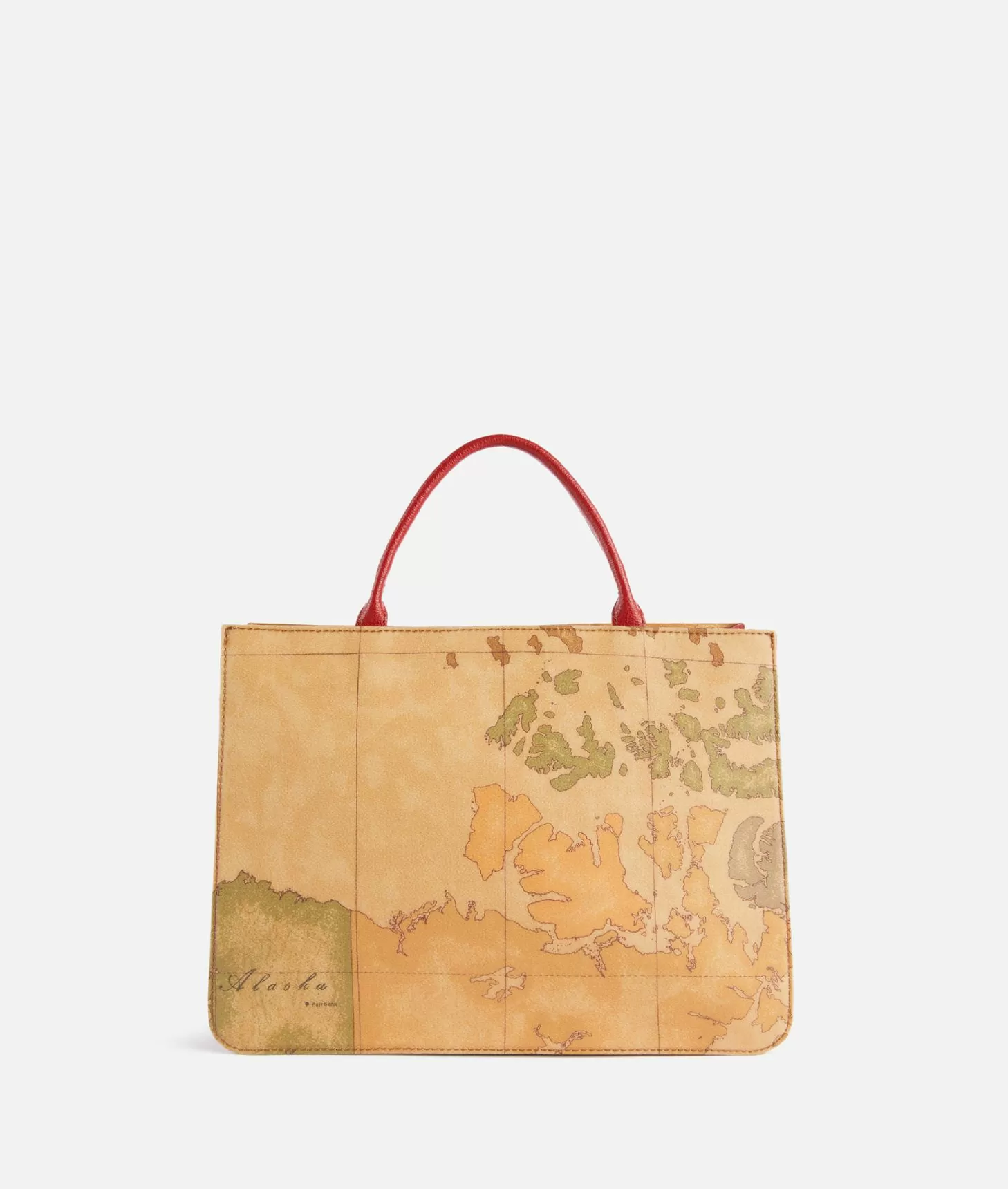 Alviero Martini 1a Classe 3D Geo Borsa A Mano Con Tracolla Lampone