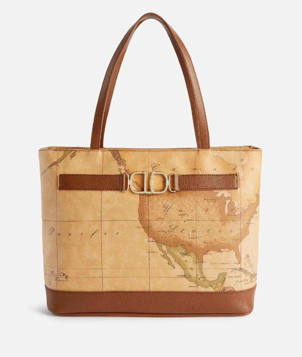Alviero martini 1a classe 3D Geo borsa shopping Castagna
