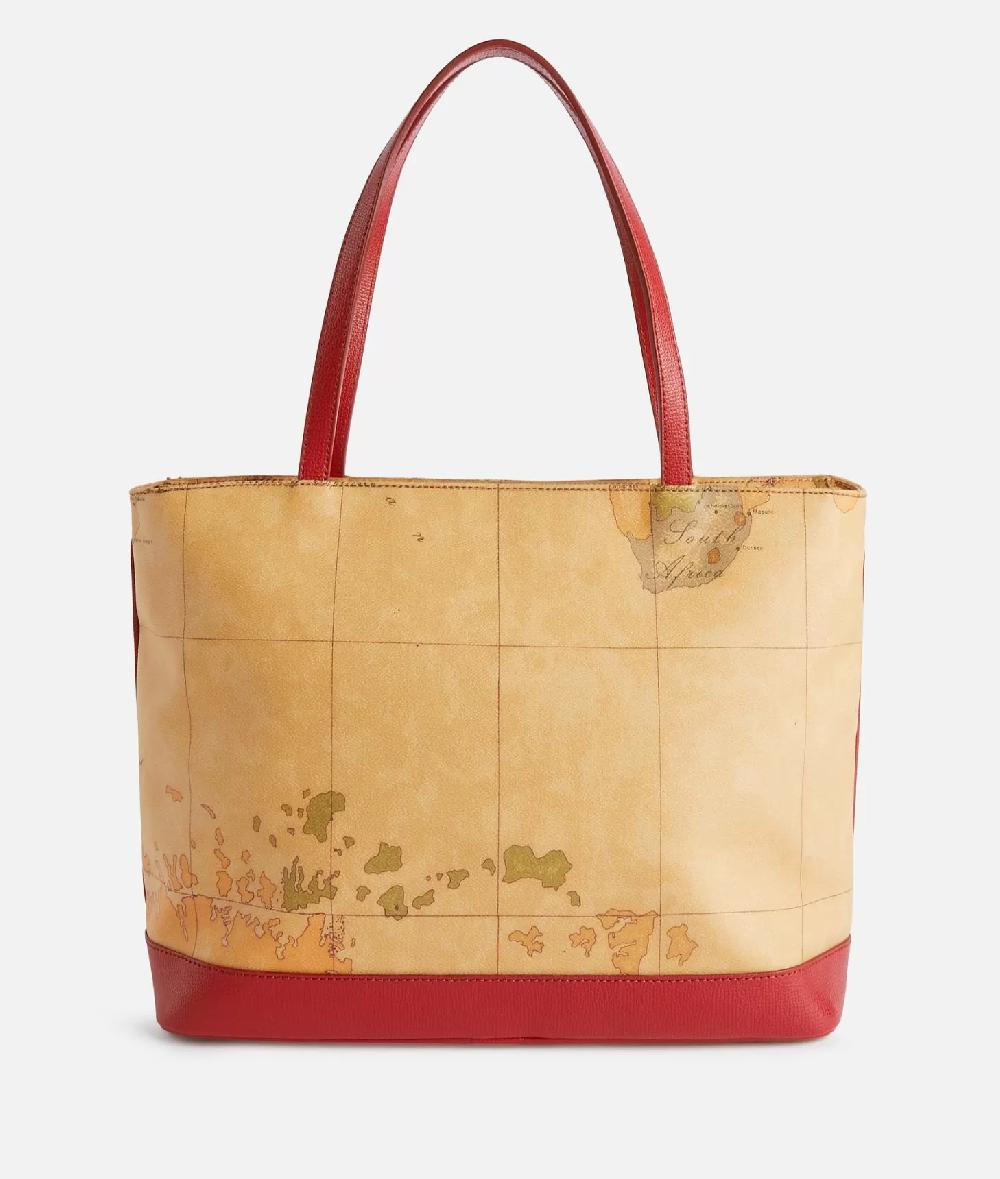 Alviero Martini 1a Classe 3D Geo Borsa Shopping Lampone