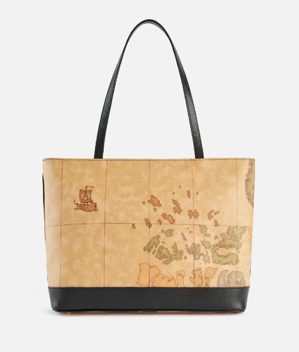 Alviero Martini 1a Classe 3D Geo Borsa Shopping Nera