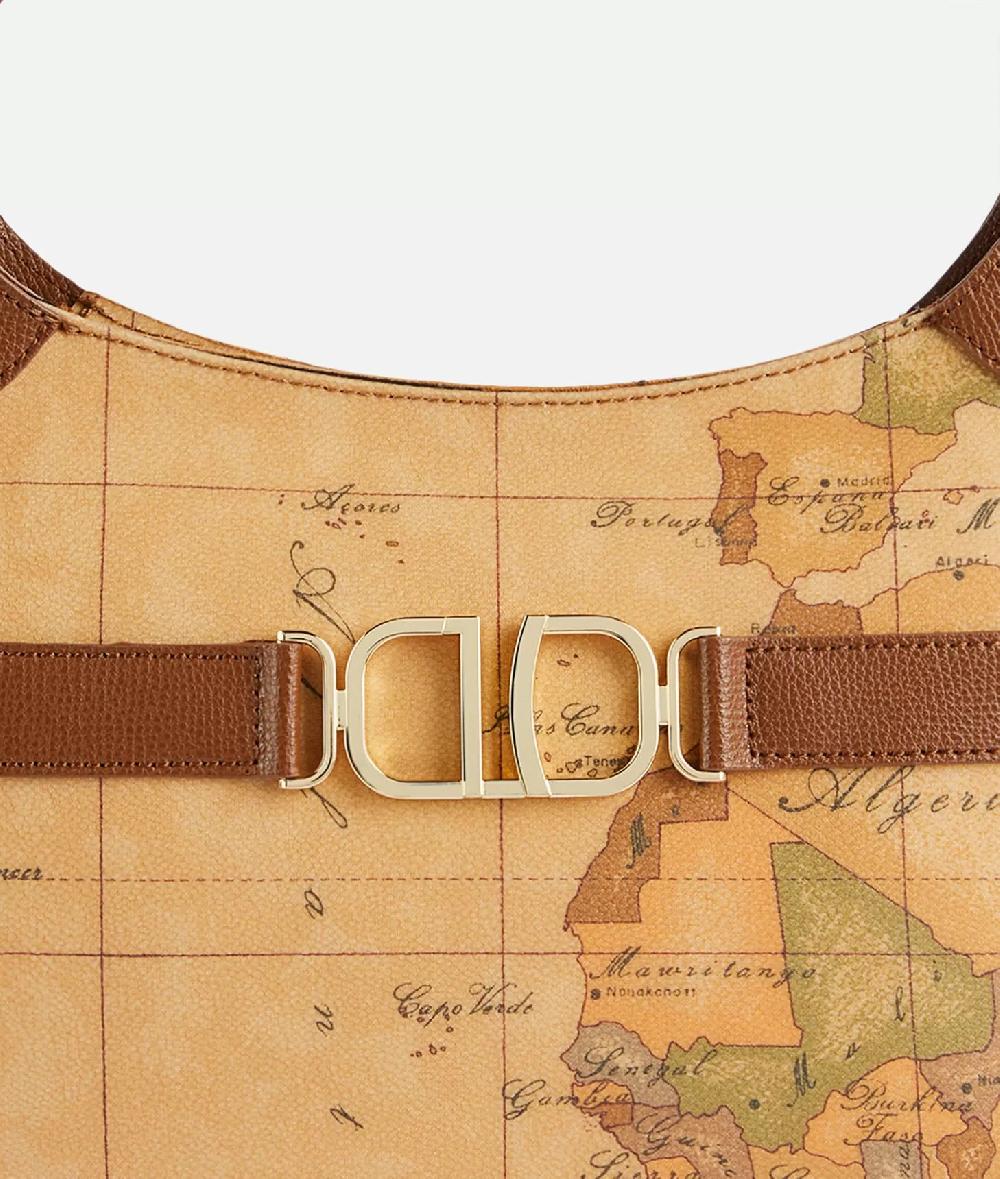 Alviero Martini 1a Classe 3D Geo Borsa Sottospalla Castagna