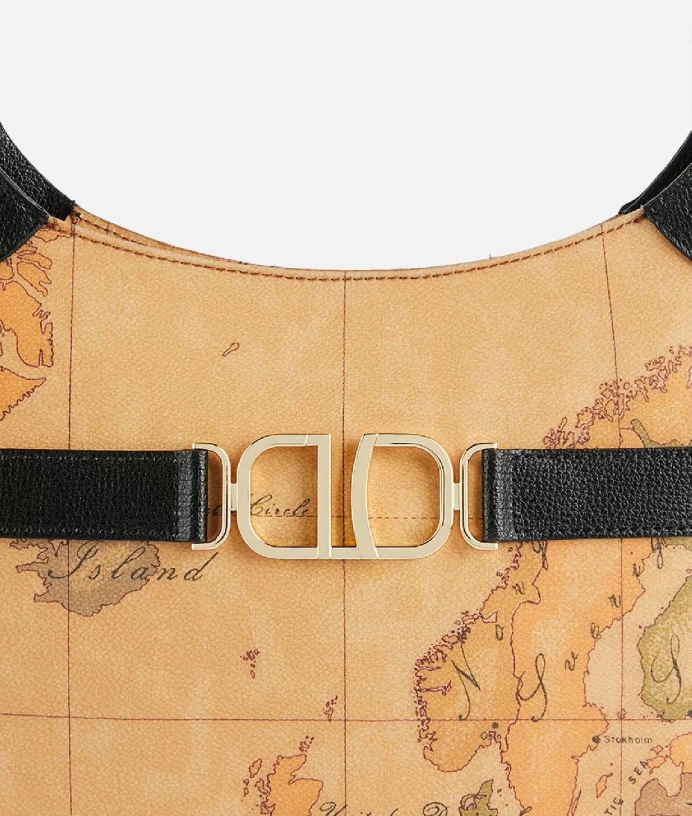 Alviero Martini 1a Classe 3D Geo Borsa Sottospalla Nera