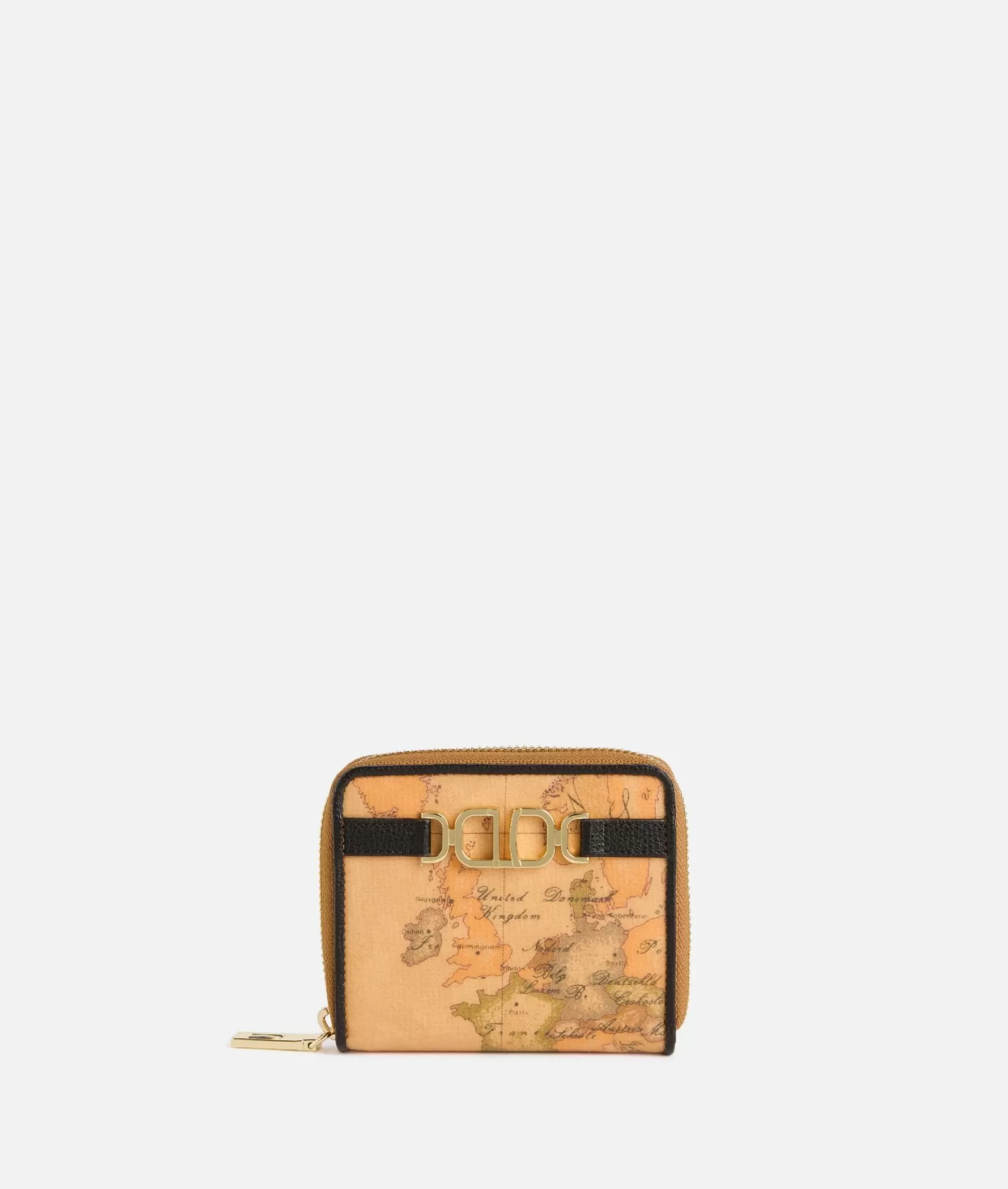 Alviero martini 1a classe 3D Geo portafoglio zip around piccolo Nero