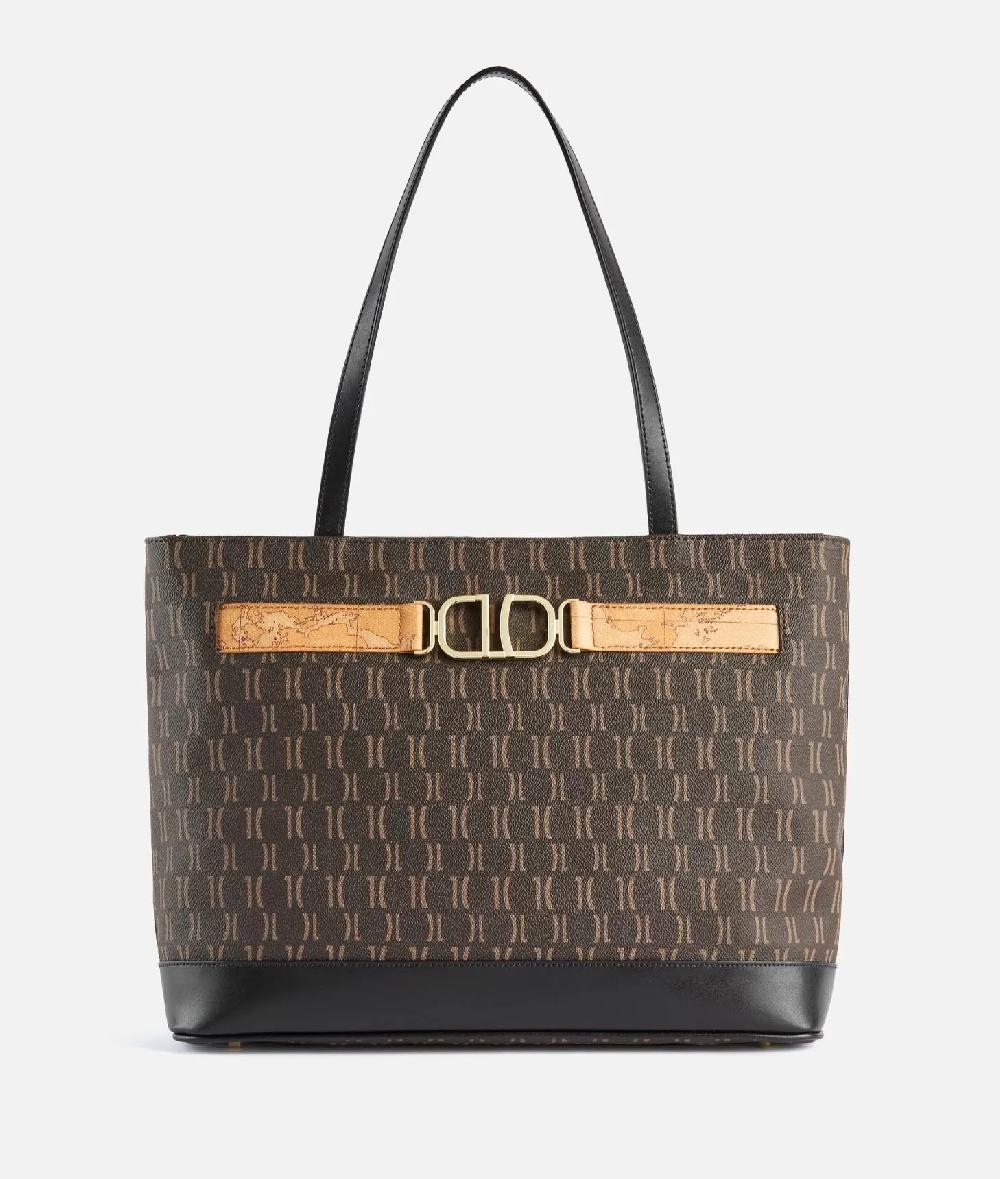 Alviero martini 1a classe 3D Monogram borsa shopping Nera