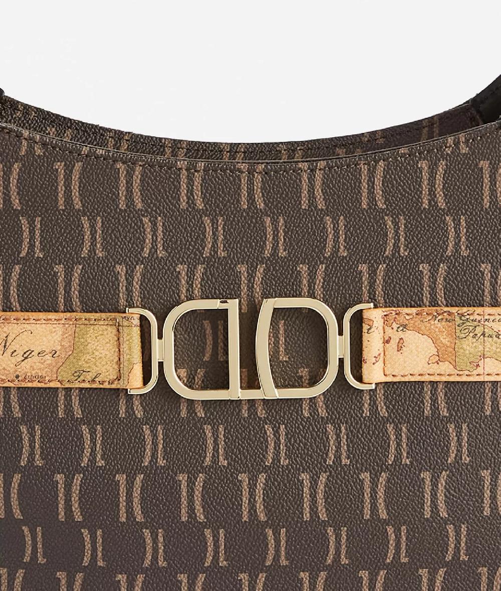 Alviero Martini 1a Classe 3D Monogram Borsa Sottospalla Nera