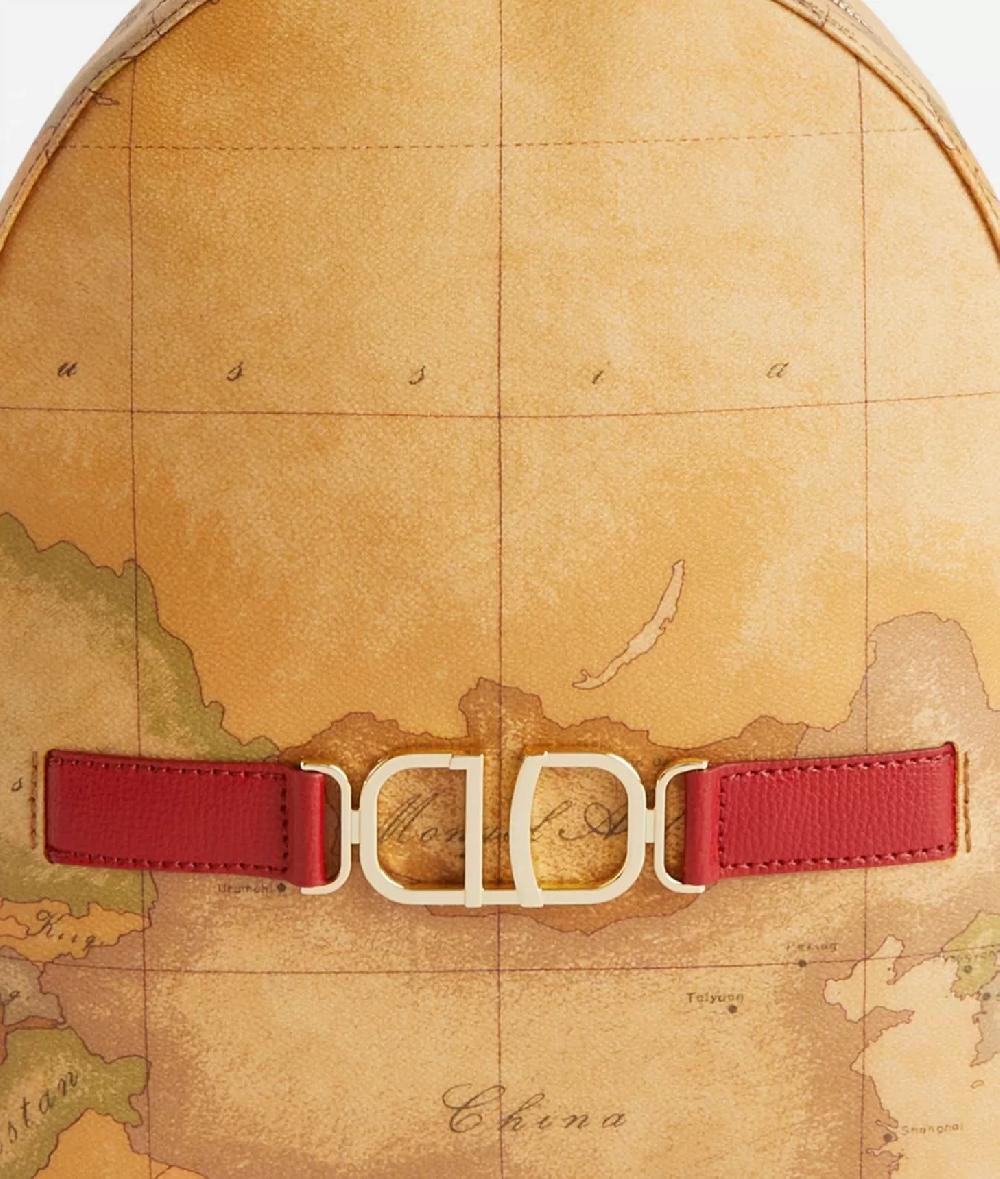 Alviero Martini 1a Classe 3D Geo Zaino Lampone