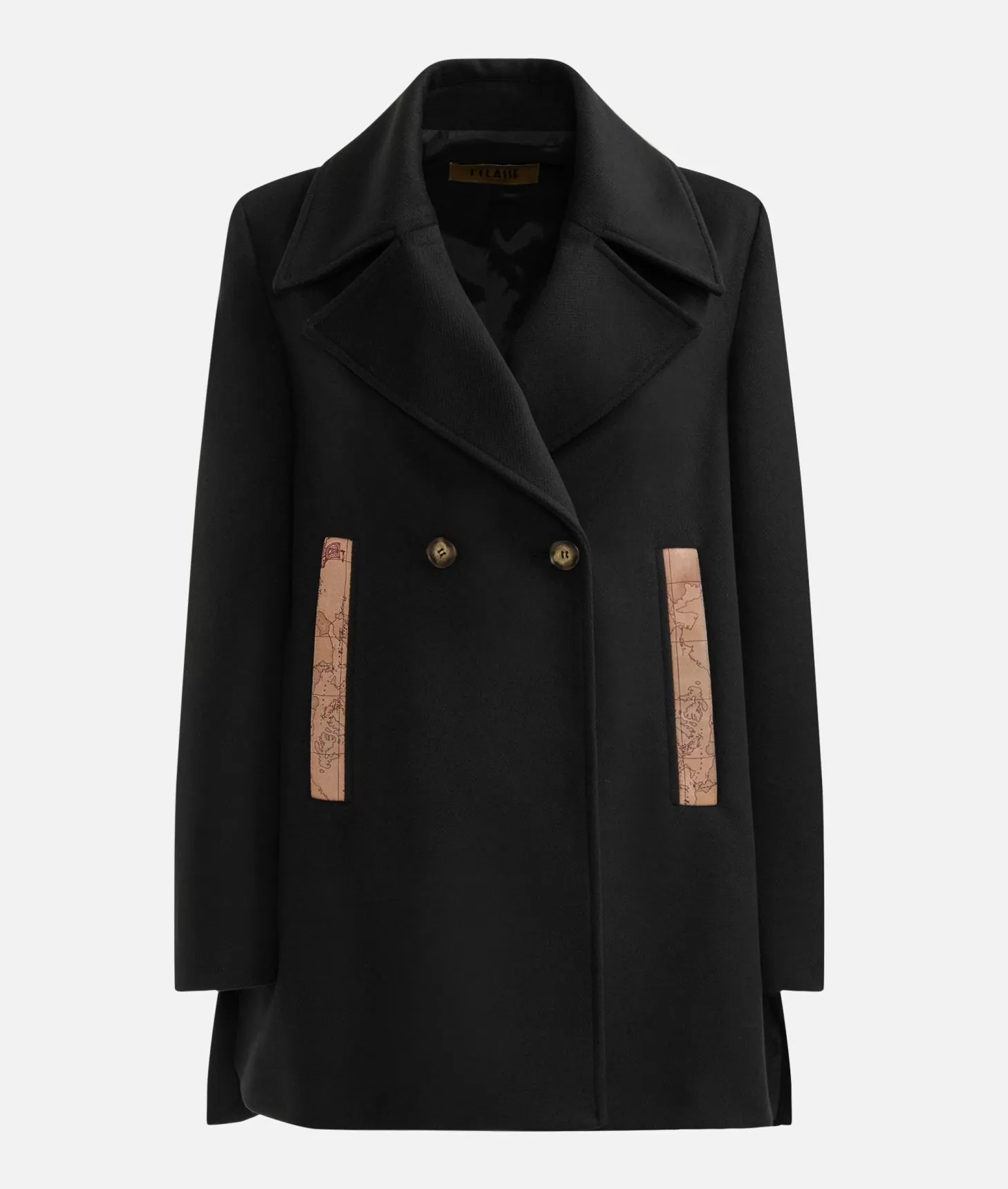 Alviero Martini 1a Classe Caban In Velour Nero