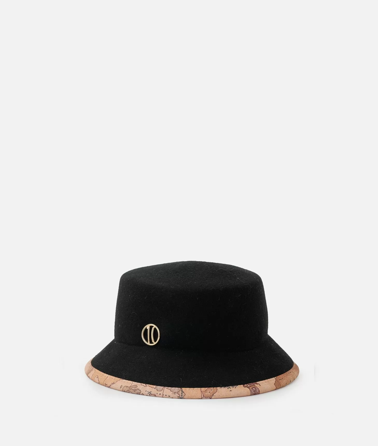 Alviero martini 1a classe Cloche in feltro Nera