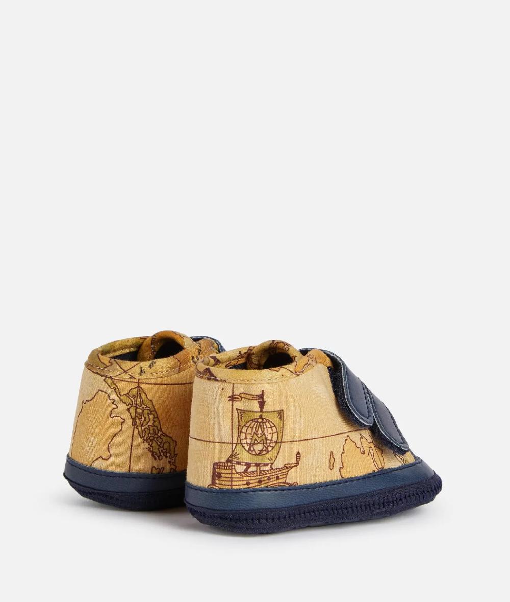 Alviero Martini 1a Classe Scarpine Geo Puzzle Blu