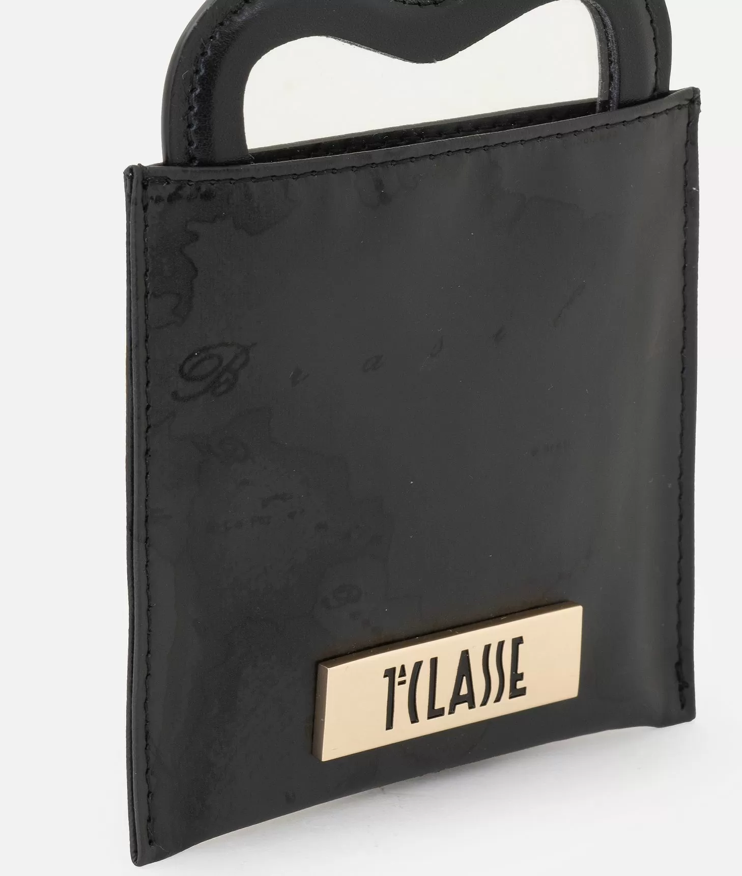 Alviero Martini 1a Classe Specchietto A Cuore Nero