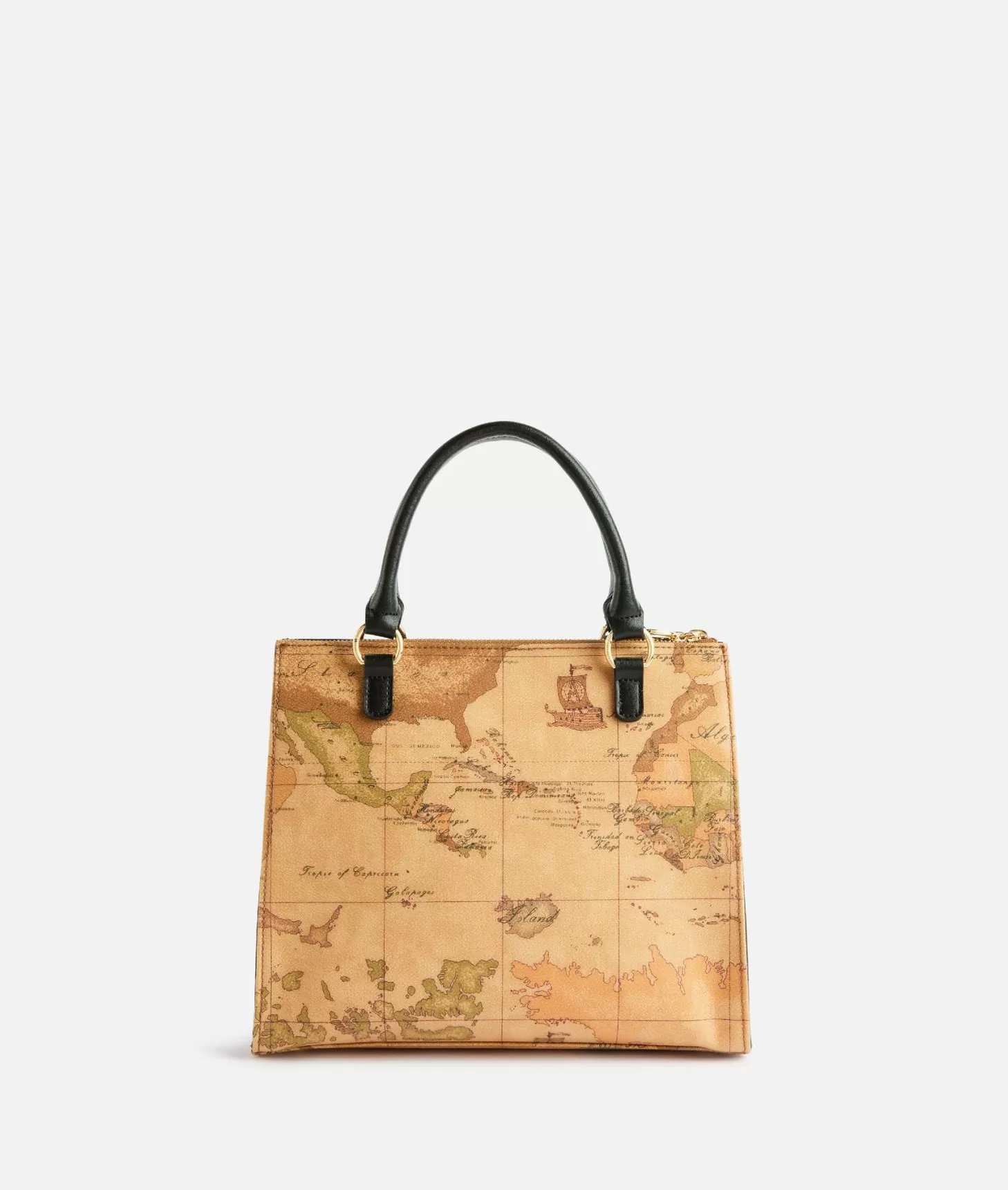 Alviero Martini 1a Classe Around Geo Borsa A Mano Con Tracolla Nera