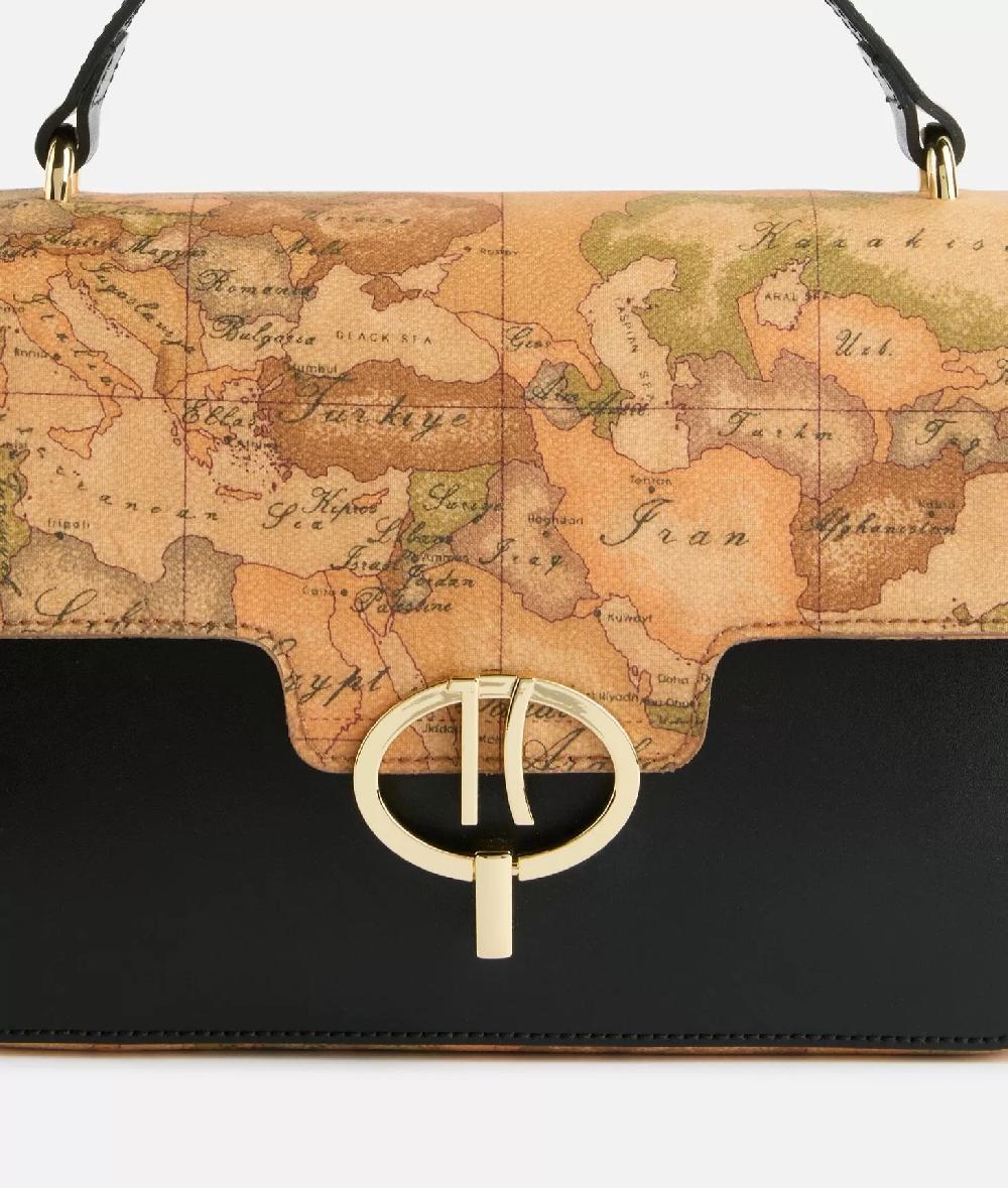 Alviero Martini 1a Classe Around Geo Tracolla Con Patta Nera