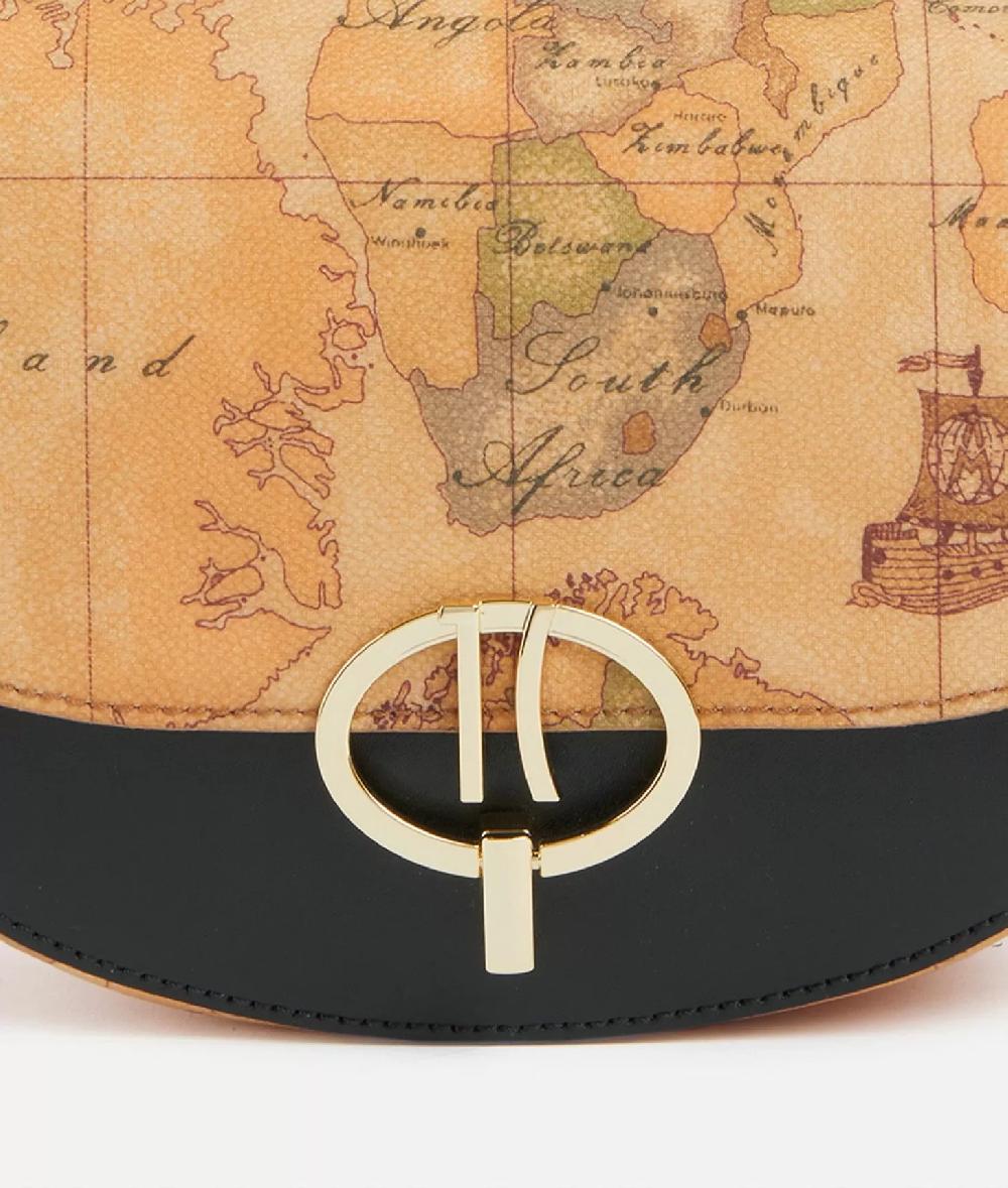 Alviero Martini 1a Classe Around Geo Tracollina Con Patta Nera