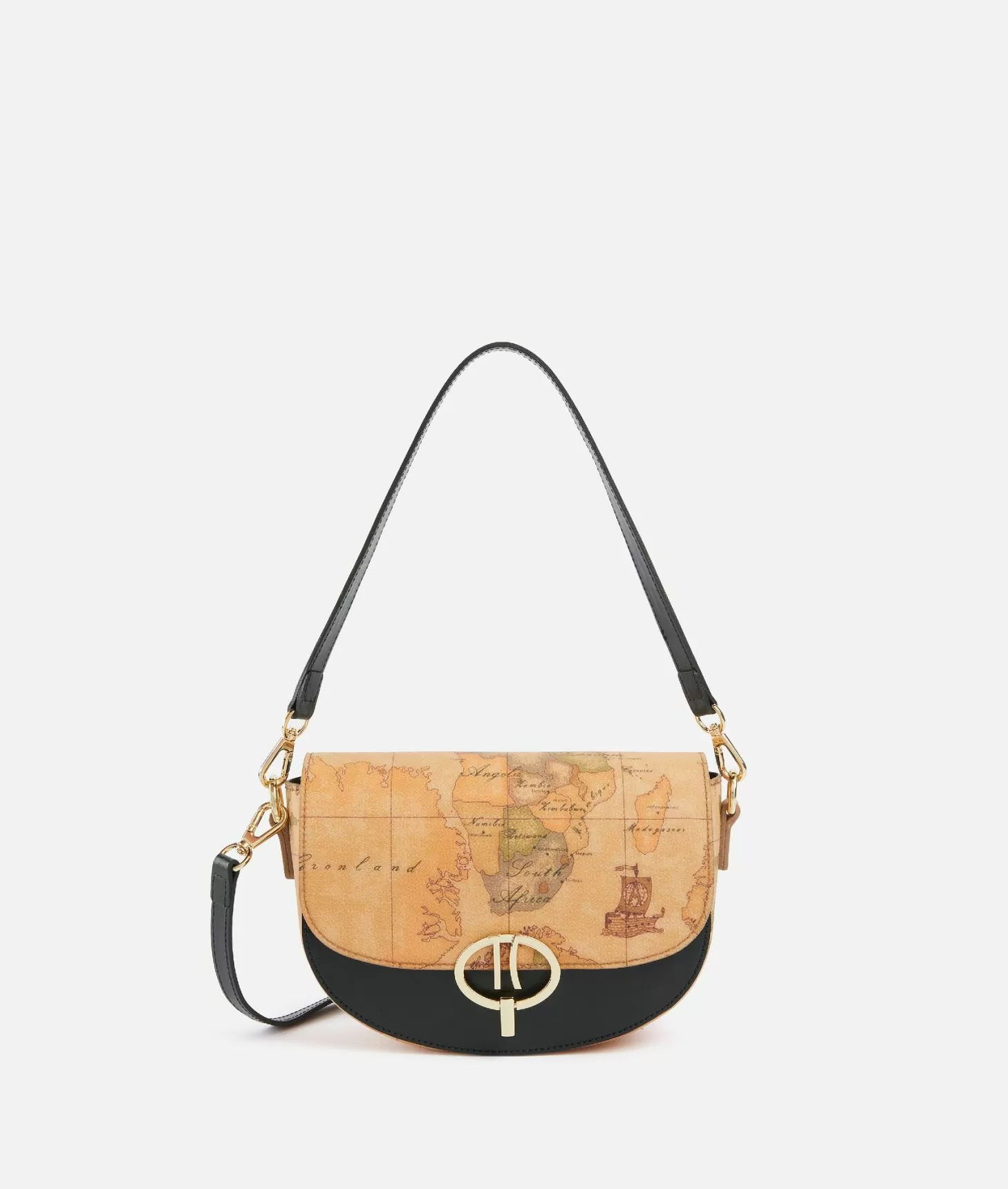 Alviero Martini 1a Classe Around Geo Tracollina Con Patta Nera